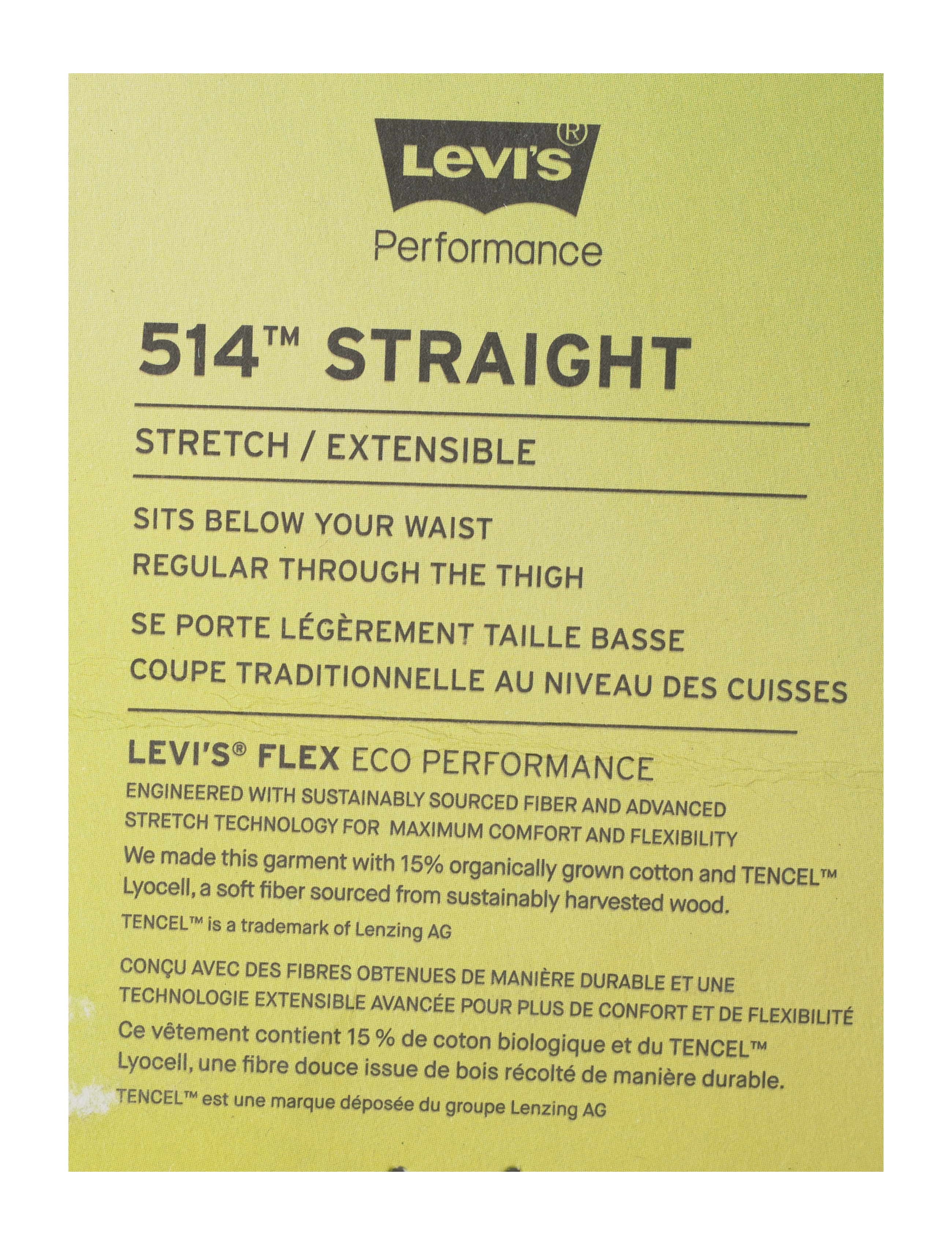 LEVI´S Men - 514 STRAIGHT SAMOS TOMORROW NI - med indigo - flat finish - 2