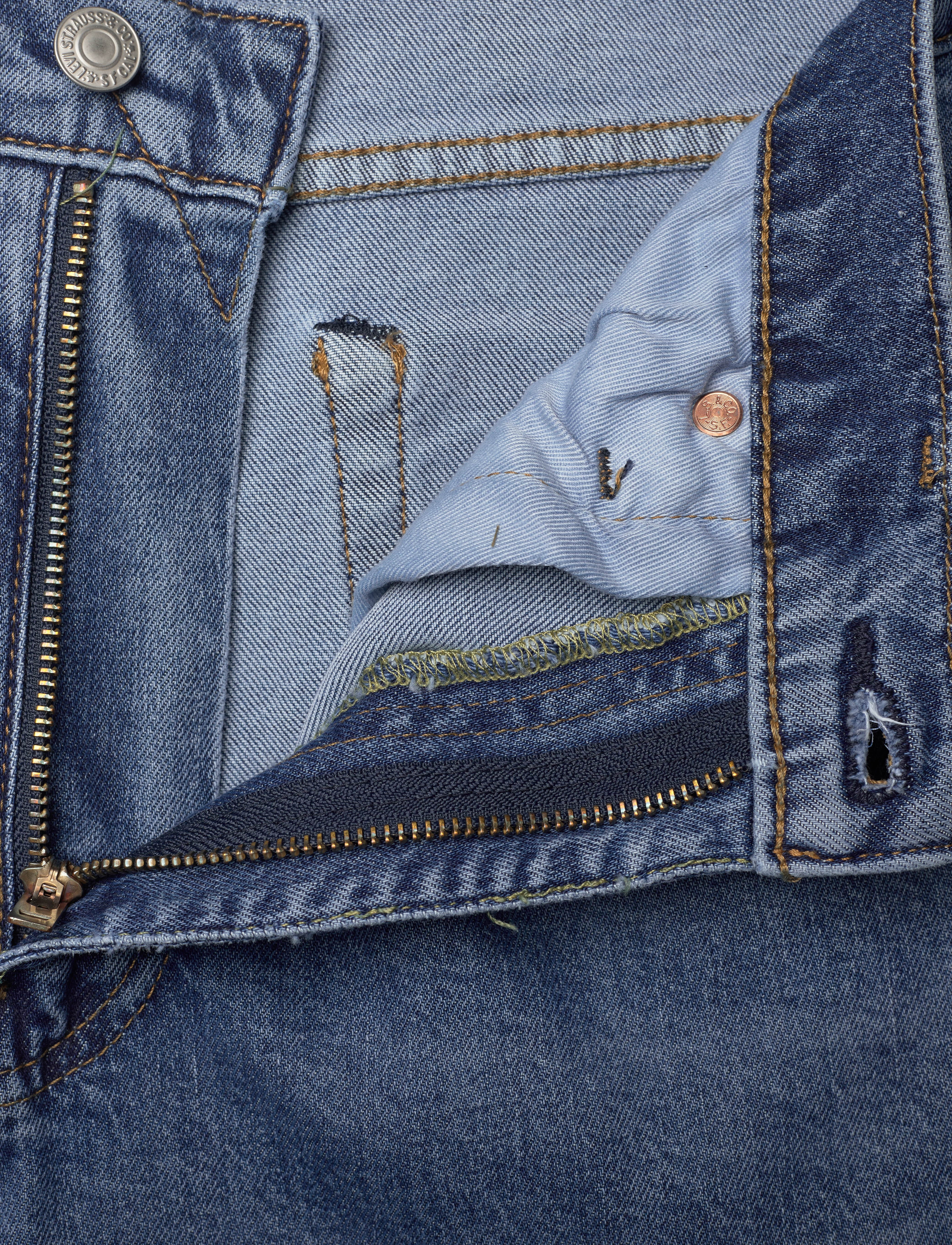 LEVI´S Men - 514 STRAIGHT SAMOS TOMORROW NI - med indigo - flat finish - 4