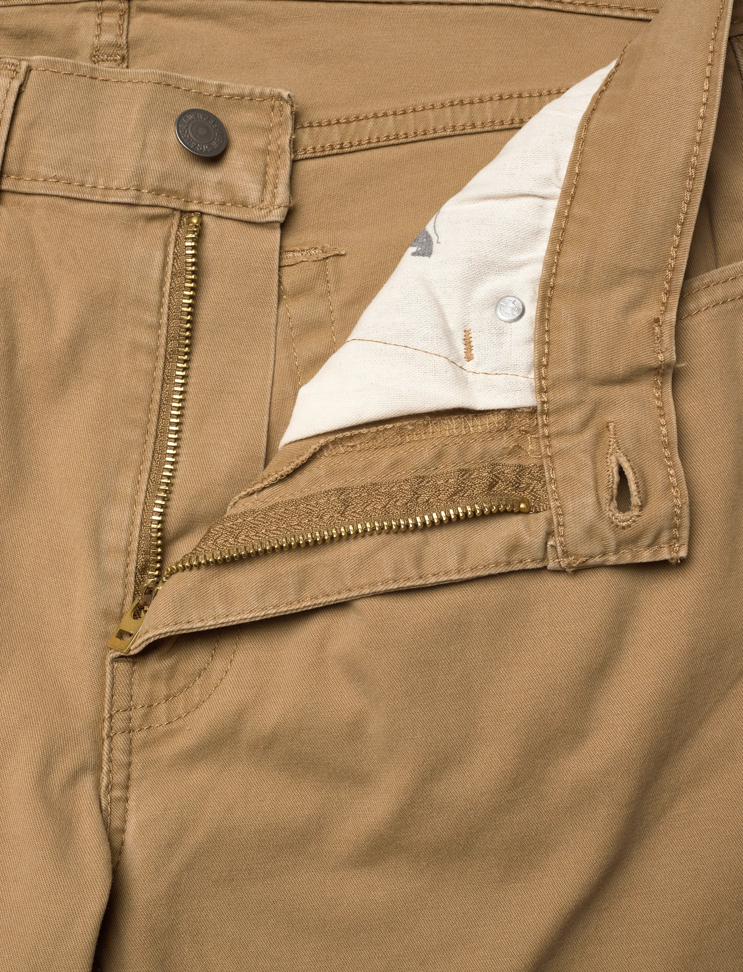 Levi's® - 514 STRAIGHT BRITISH KHAKI X S - beinar gallabuxur - browns - 4