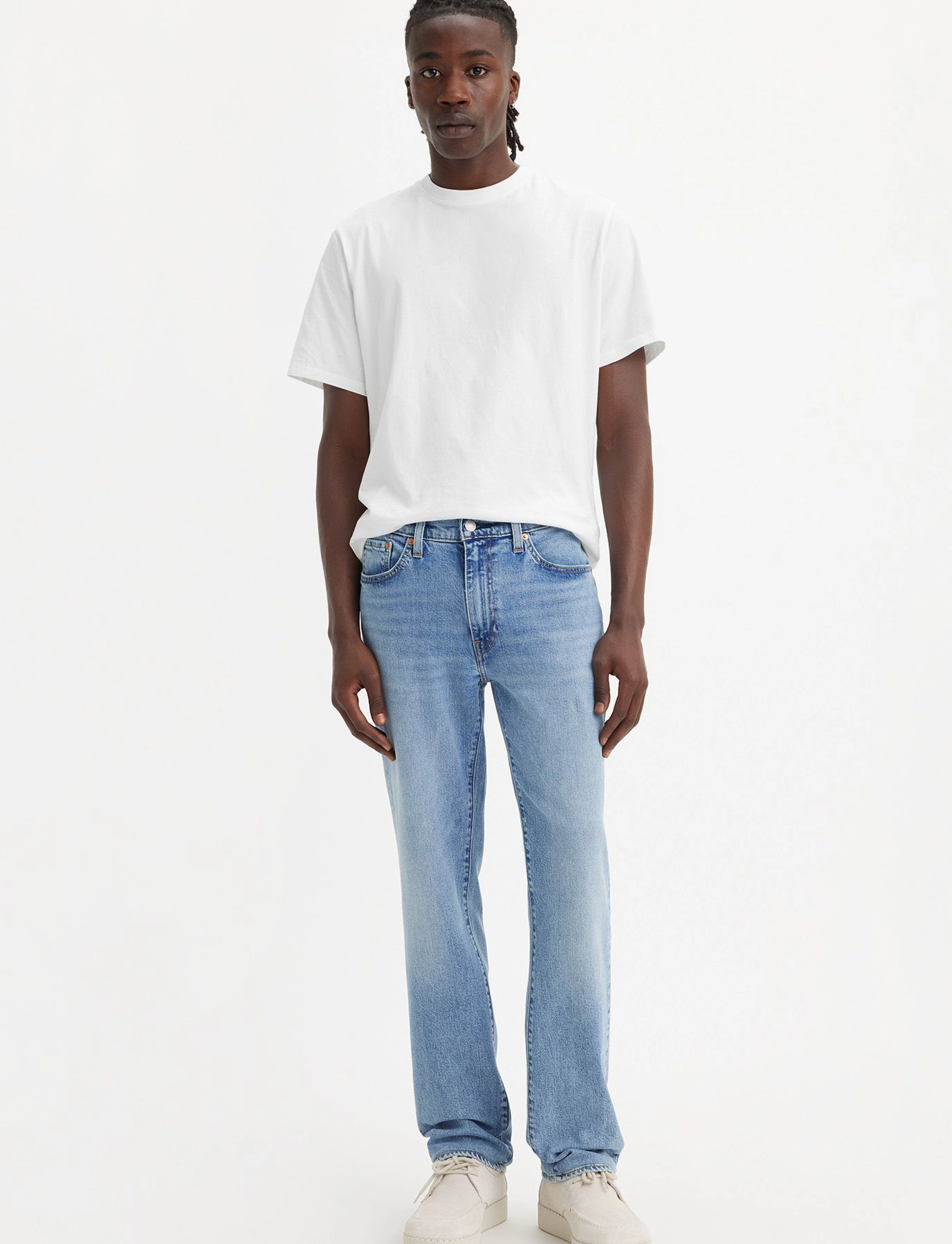 LEVI´S Men - 514 STRAIGHT LEFT ALONE ADV - med indigo - worn in - 3