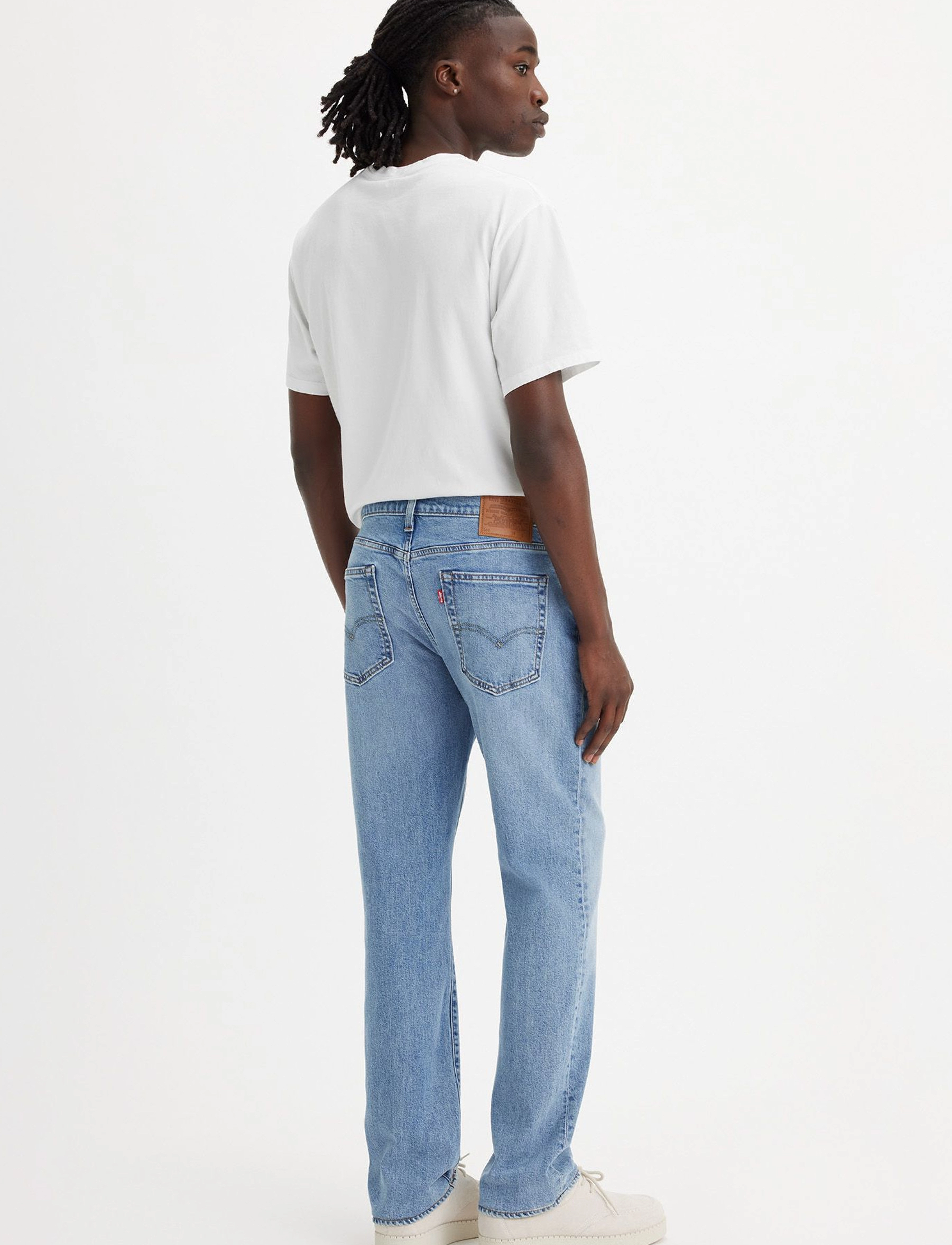 LEVI´S Men - 514 STRAIGHT LEFT ALONE ADV - med indigo - worn in - 4