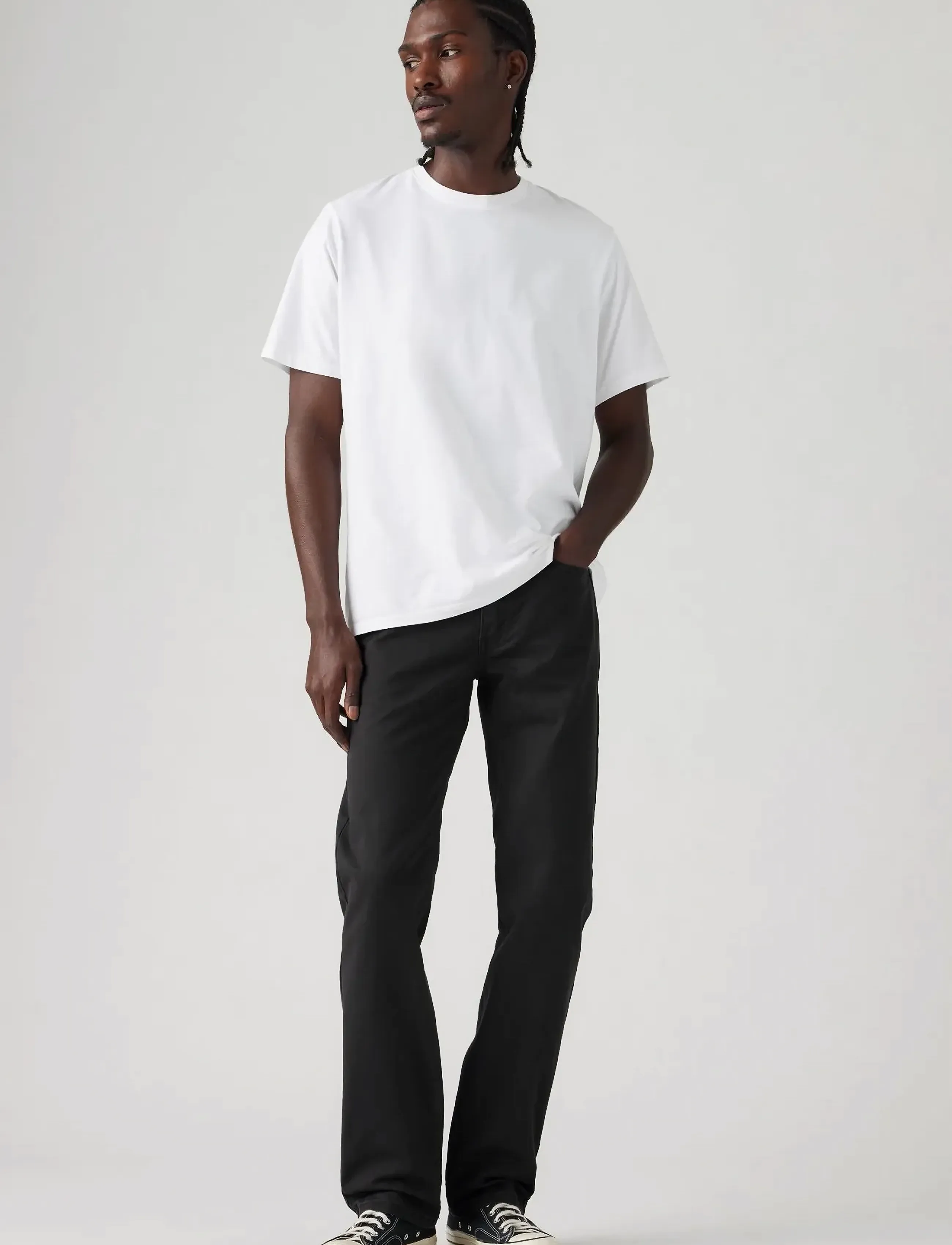 Levi's 514 Straight Mineral Black Sha, 30 x 32, Black, Jeans > Almindelige, Herre