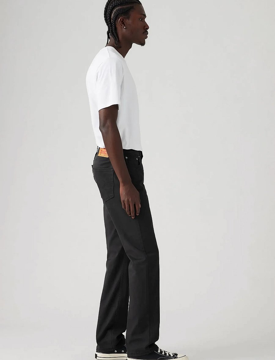 Levi's® - 514 STRAIGHT MINERAL BLACK SHA - regular jeans - blacks - 3