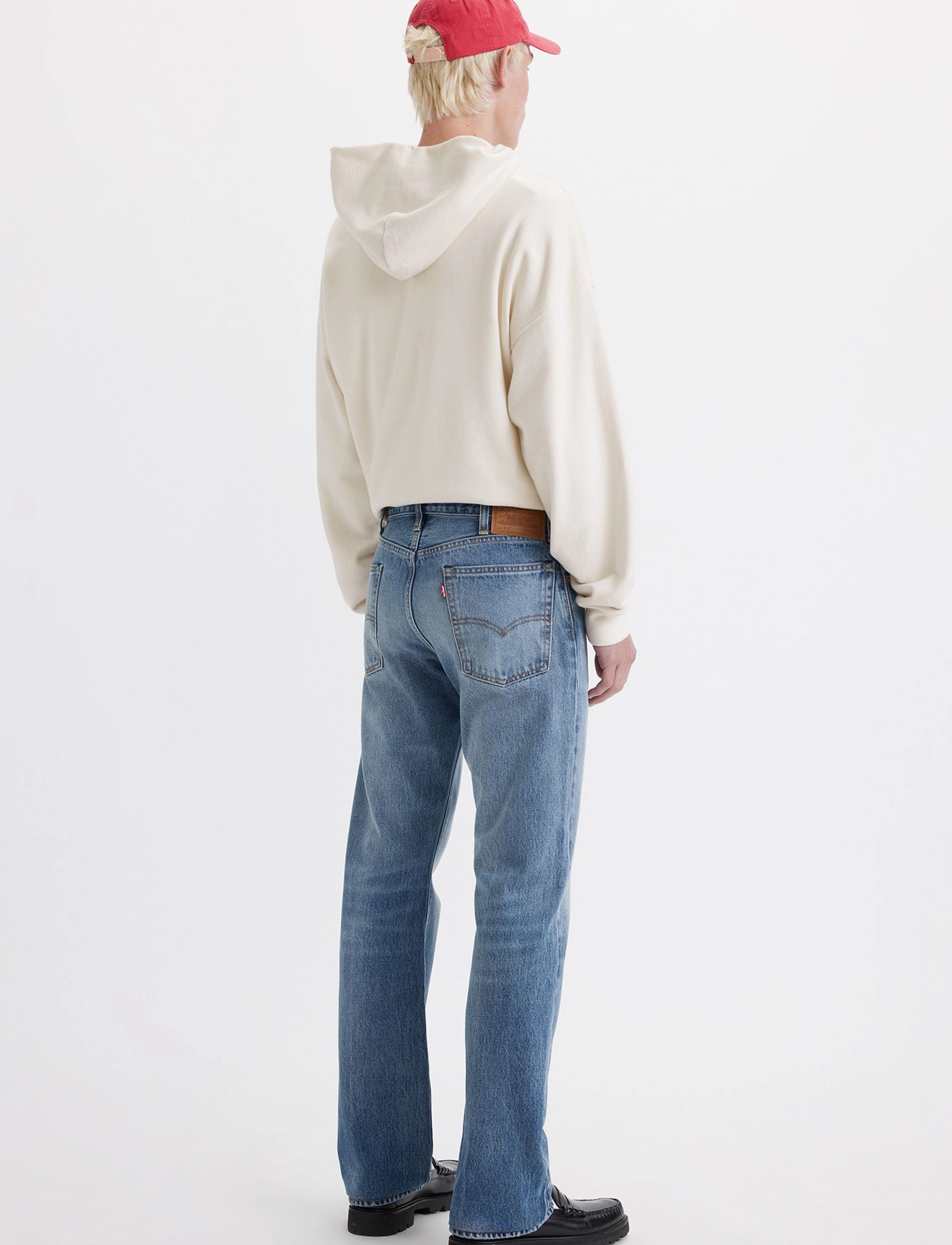 LEVI´S Men - 517 BOOTCUT BULL RUSH - med indigo - worn in - 4