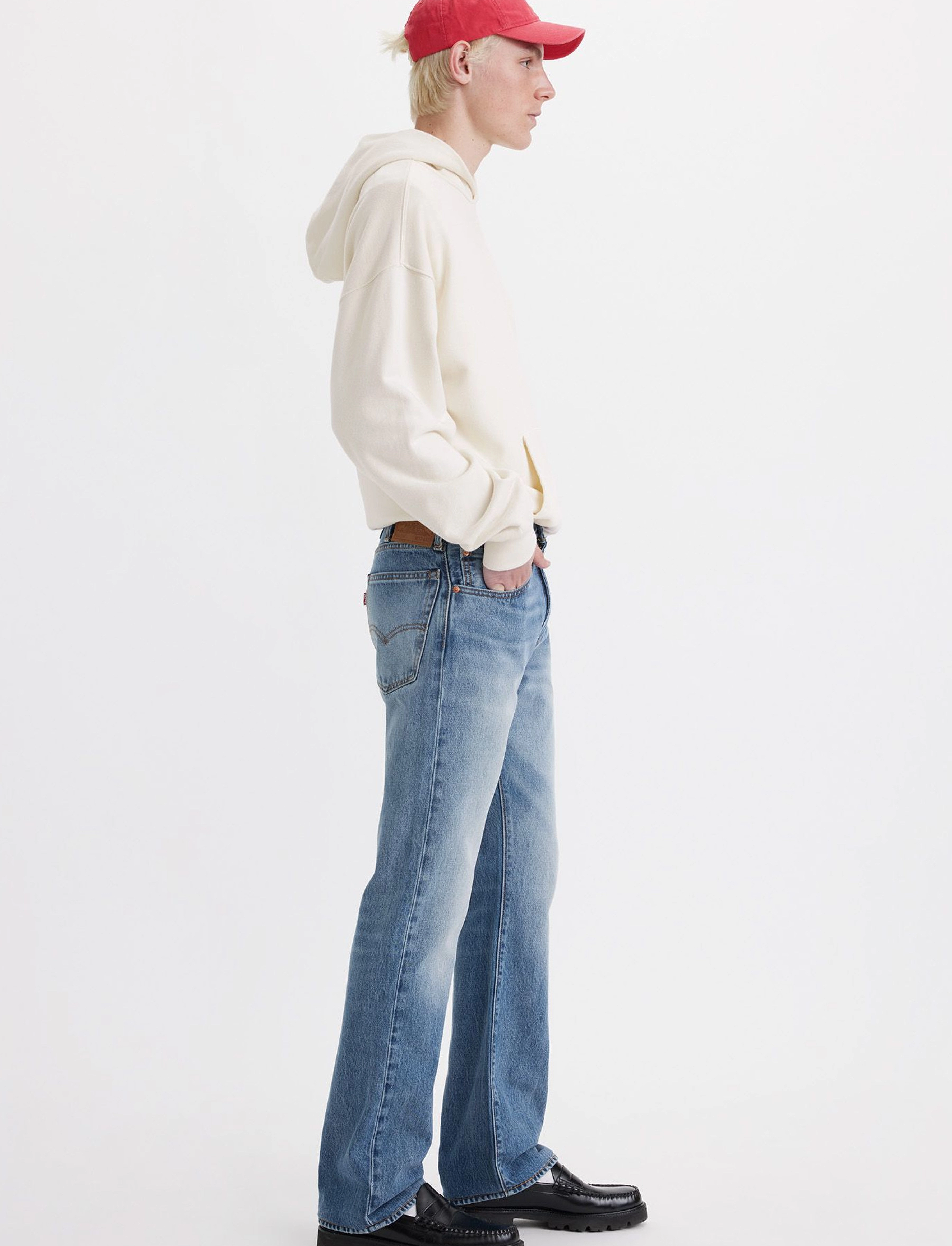 LEVI´S Men - 517 BOOTCUT BULL RUSH - med indigo - worn in - 5