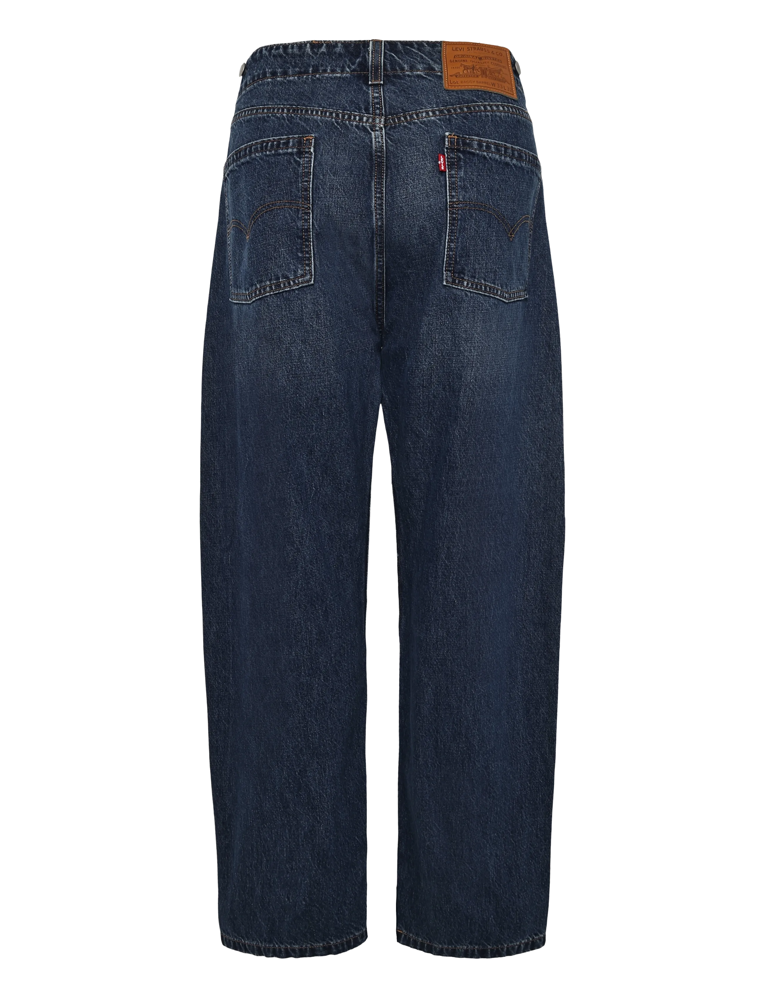 Levi's® - BAGGY BARREL MAX VOLUME - loose jeans - dark indigo - worn in - 1