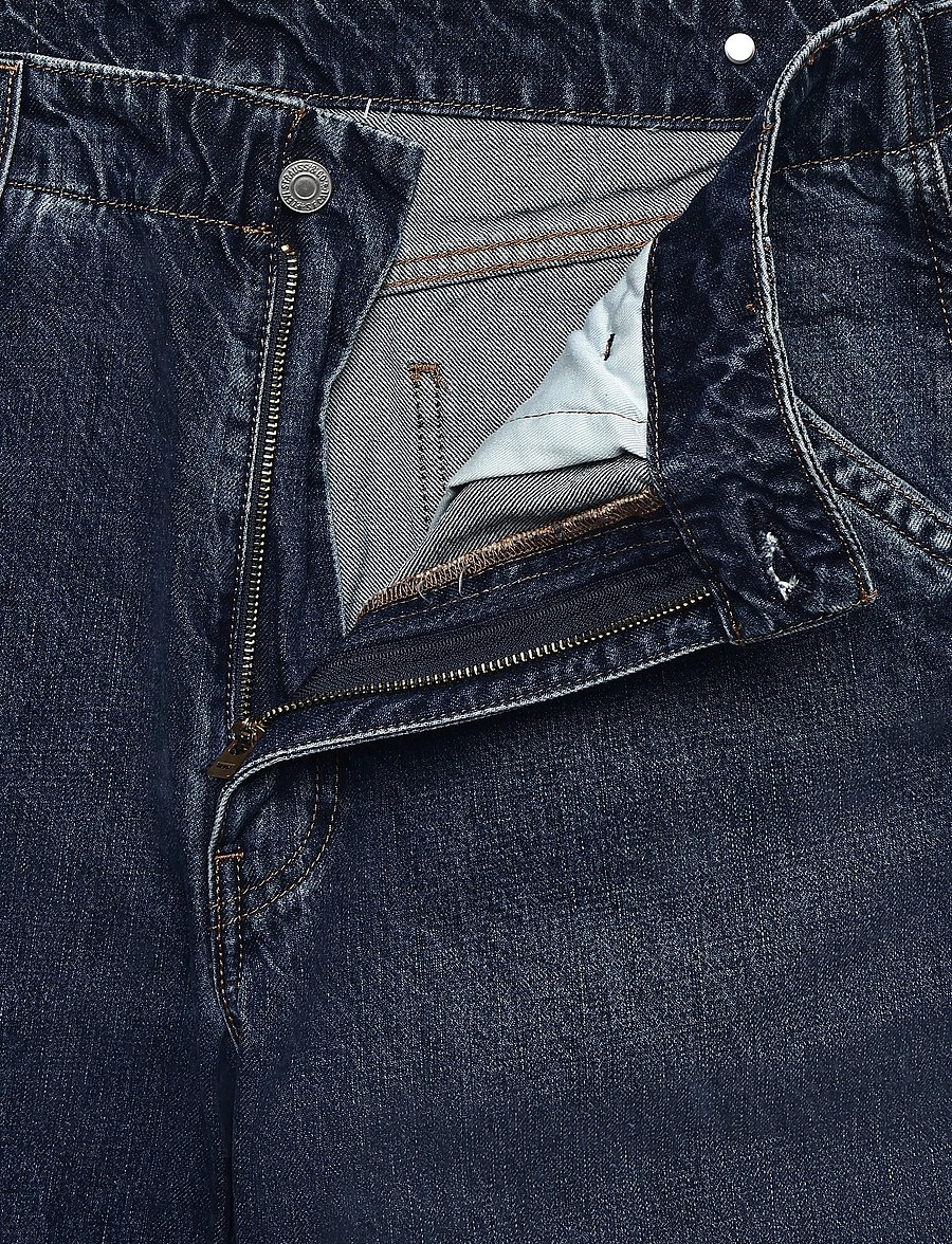 Levi's® - BAGGY BARREL MAX VOLUME - loose jeans - dark indigo - worn in - 3