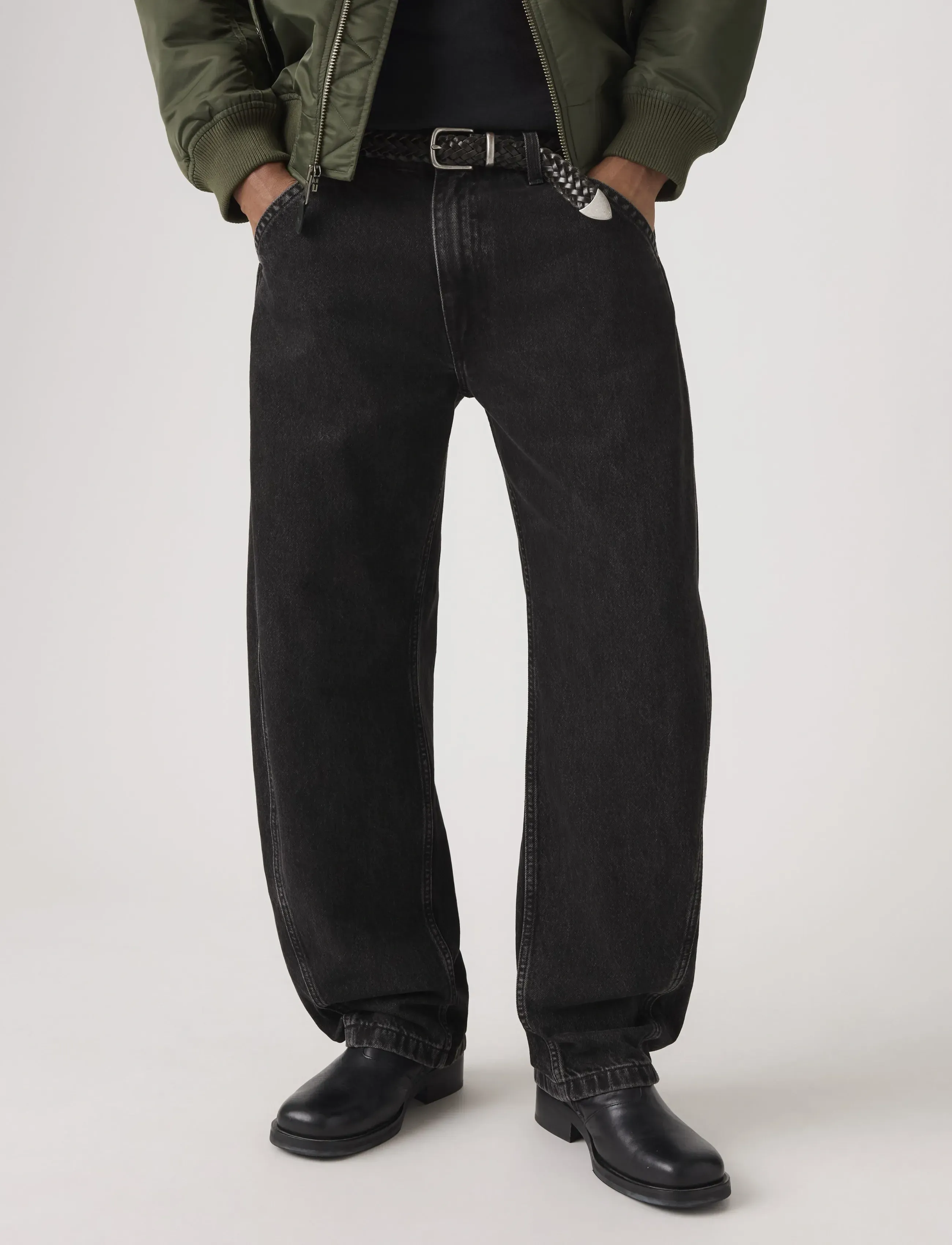 Levi's® - BAGGY BARREL FORGET ME NOTS - loose jeans - blacks - 5