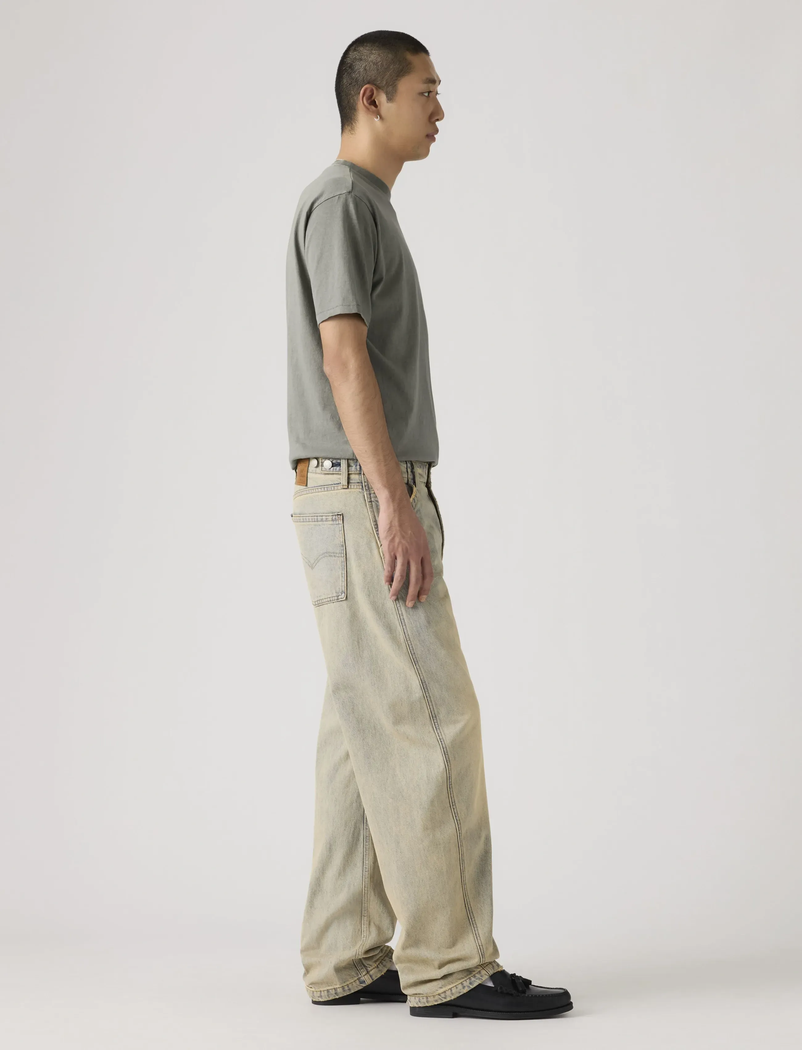 Levi's® - BAGGY BARREL MY TINTED JOURNEY - loose jeans - med indigo - worn in - 3