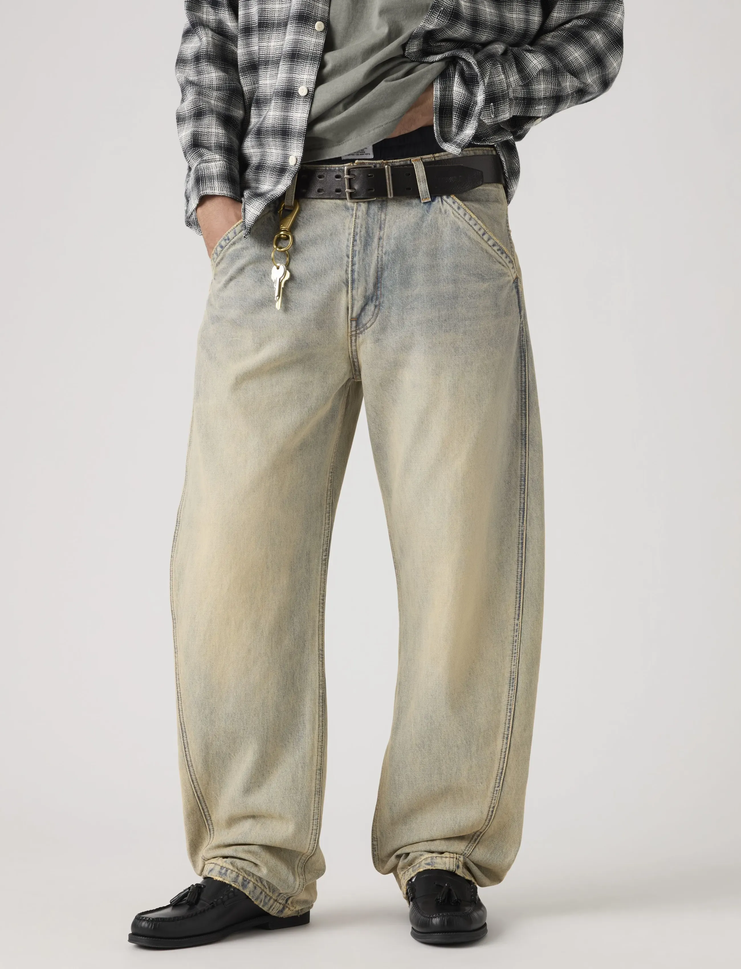 Levi's® - BAGGY BARREL MY TINTED JOURNEY - loose jeans - med indigo - worn in - 5