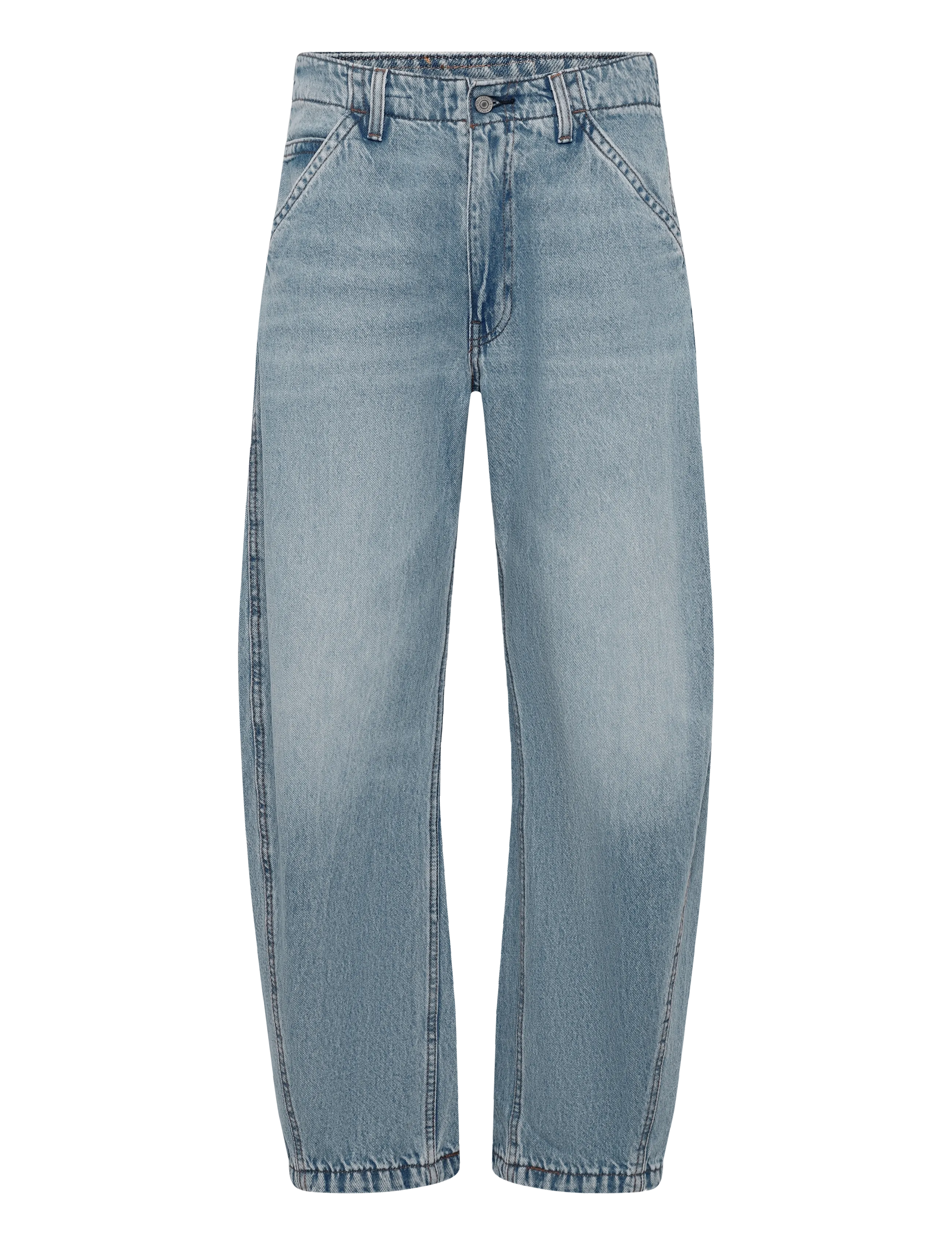 Levi's® BAGGY BARREL RUNNING THE RACE - Jeans - LIGHT INDIGO - WORN IN / blue