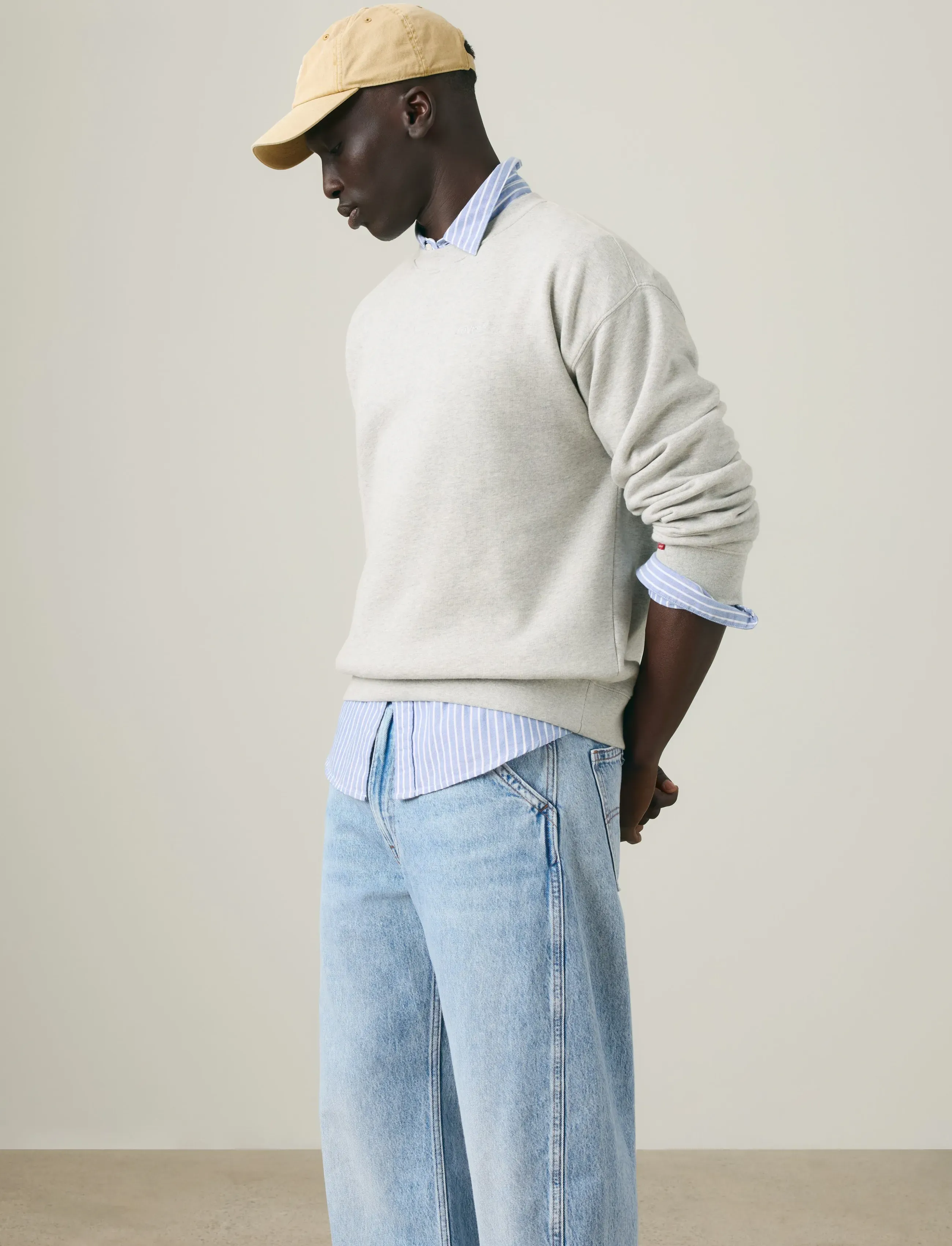Levi's® - BAGGY BARREL RUNNING THE RACE - trousers & jeans - light indigo - worn in - 4