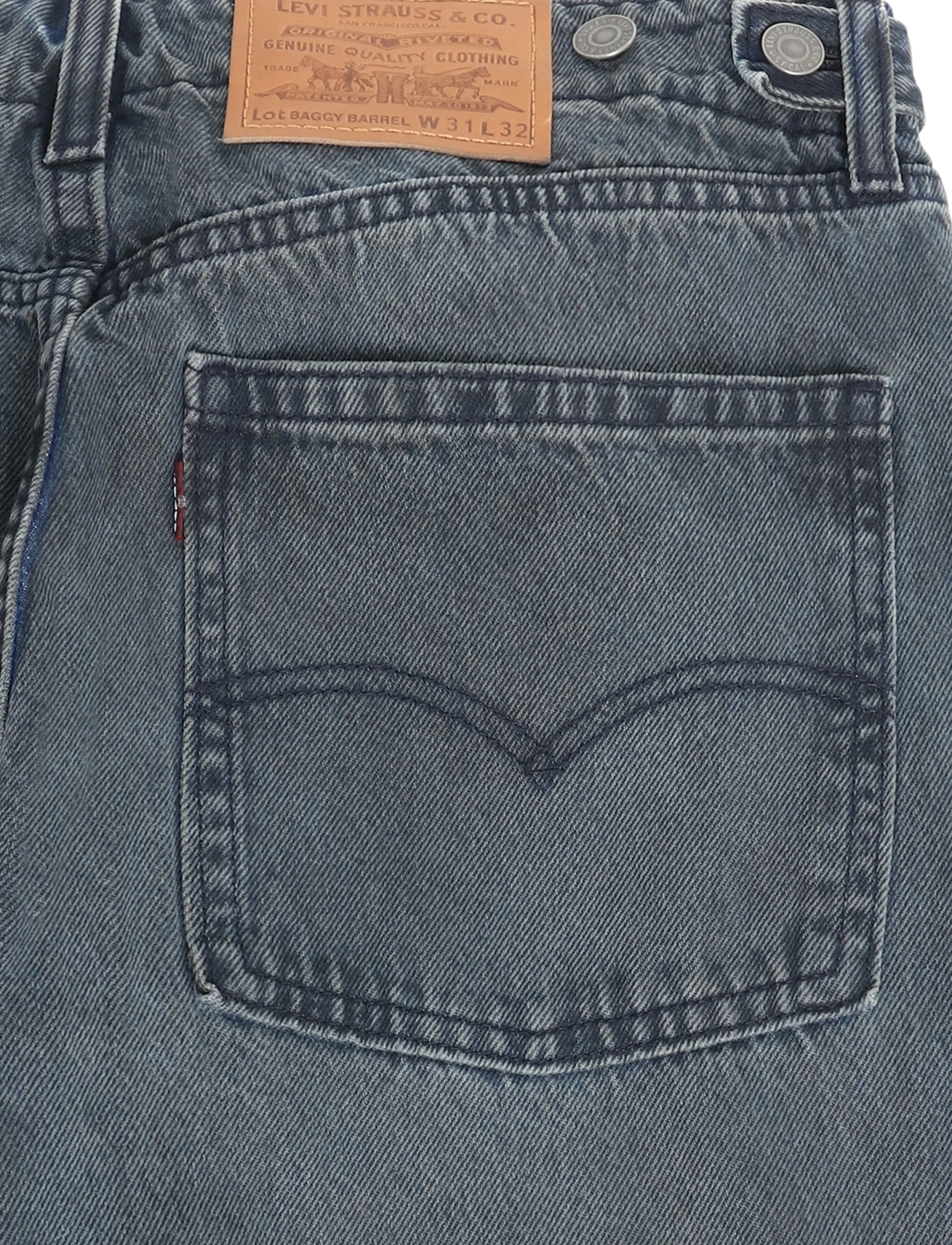 Levi's® - BAGGY BARREL SETTING THE PACE - weite jeans - blues - 4