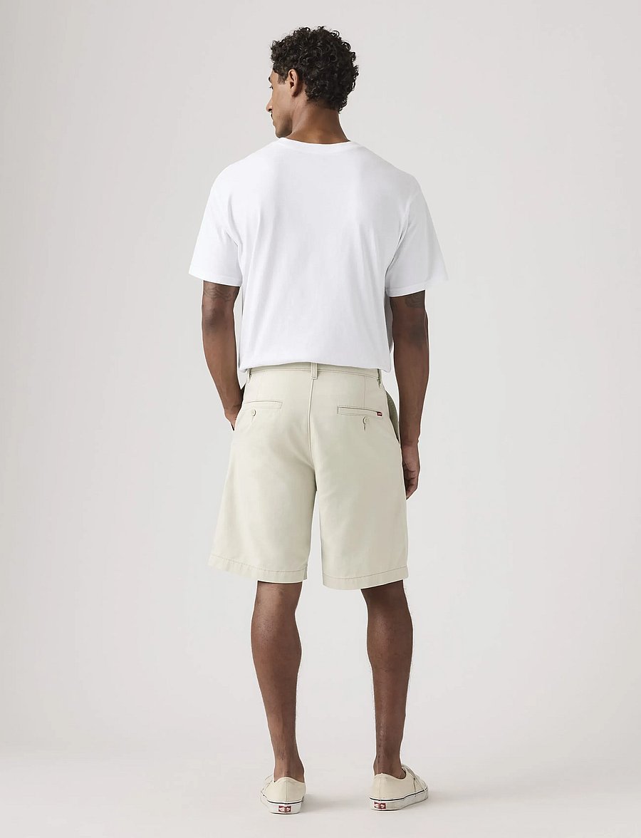 Levi's® - BAGGY PLEATED SHORT PUMICE TWI - chinos shorts - neutrals - 4