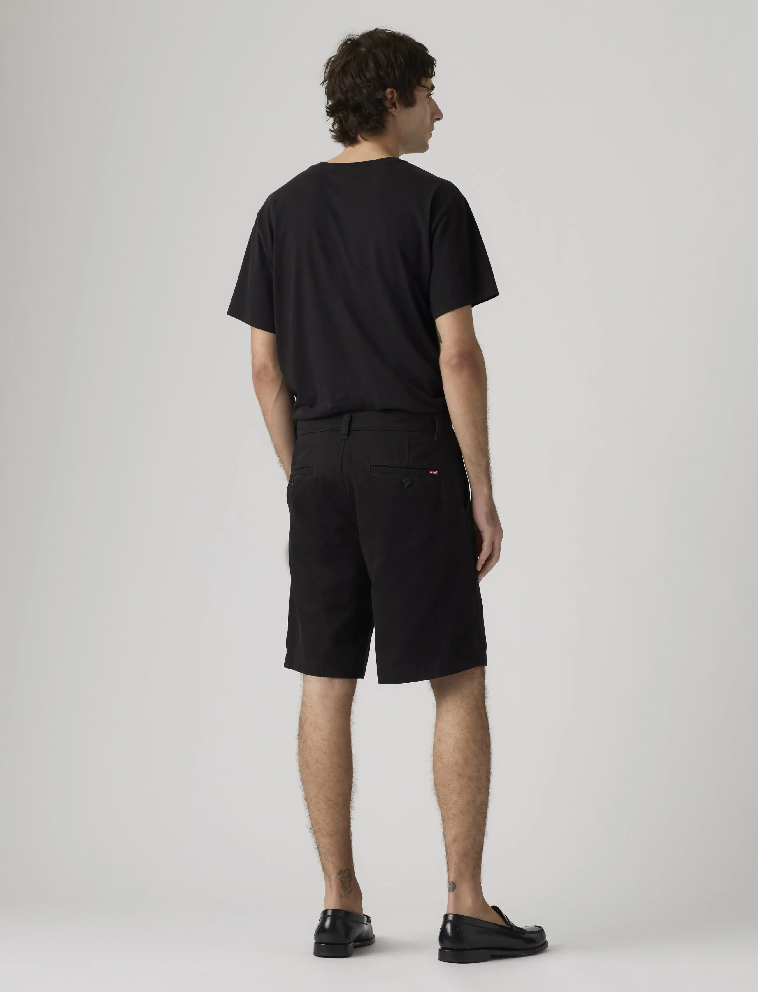Levi's® - BAGGY PLEATED SHORT MINERAL BL - casual shorts - blacks - 4