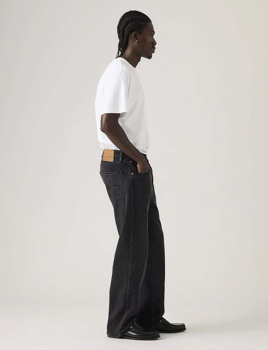 Levi's® - 501 LOOSE BIG WHEELS - loose jeans - blacks - 3