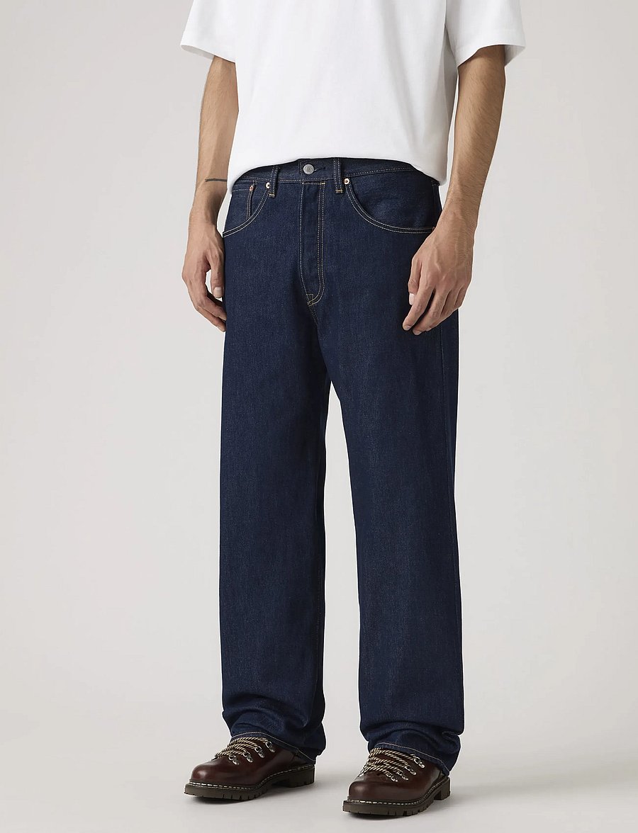 Levi's® - 501 LOOSE KEEP IT FOREVER RINS - loose jeans - dark indigo - flat finish - 5
