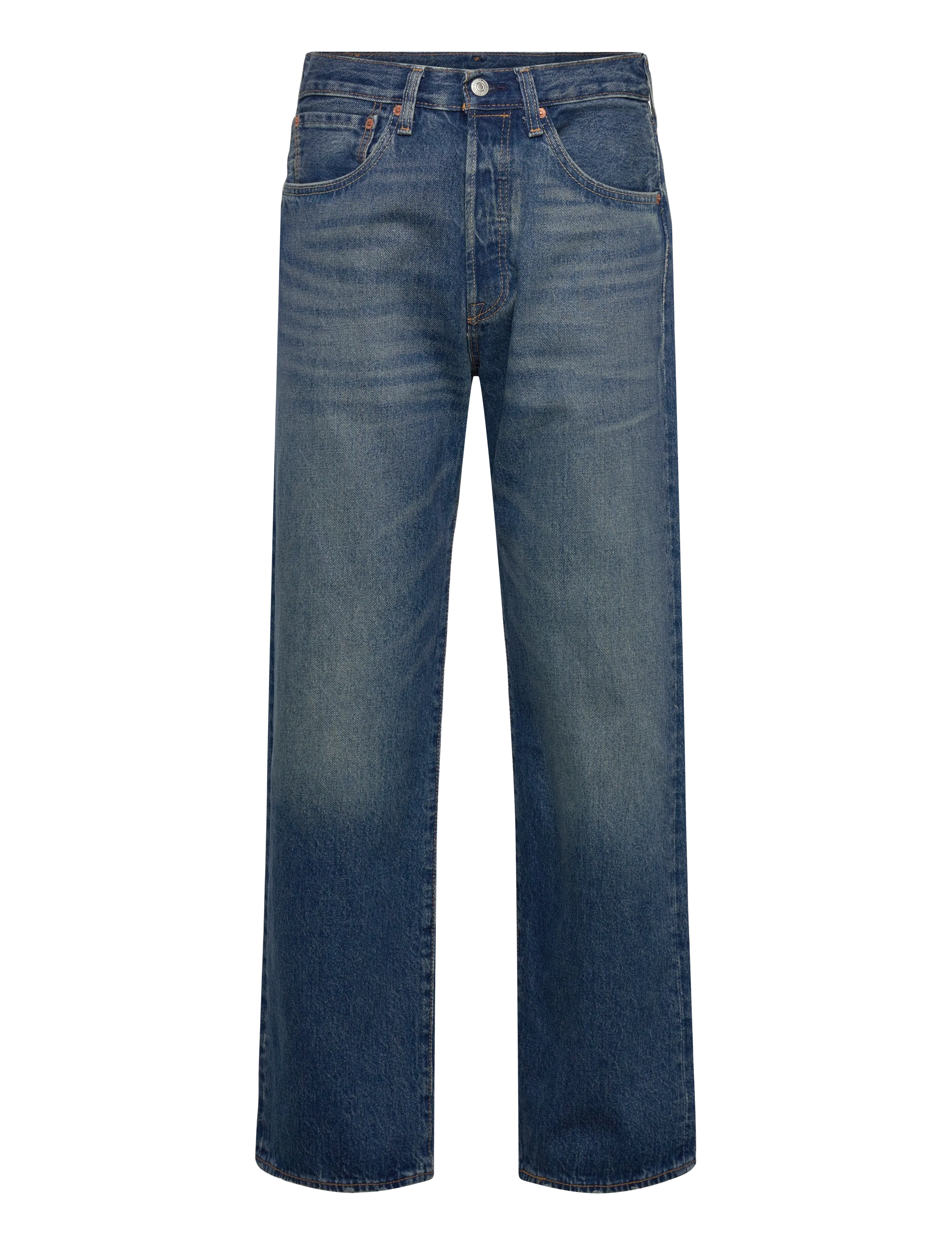 Levi's® 501 LOOSE WILD RAPTOR - Denim-tyylit - MED INDIGO - WORN IN / blue