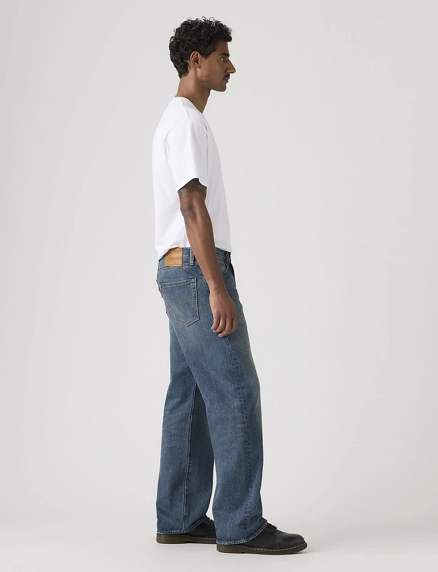 Levi's® - 501 LOOSE WILD RAPTOR - loose jeans - med indigo - worn in - 3
