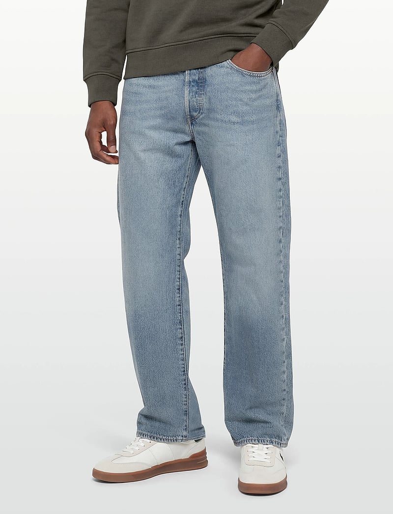 Levi's® - 501 LOOSE IN MY BRONCO - loose jeans - light indigo - worn in - 3