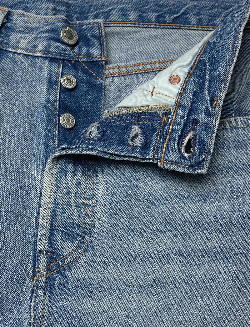 Levi's® - 501 LOOSE IN MY BRONCO - loose jeans - light indigo - worn in - 3