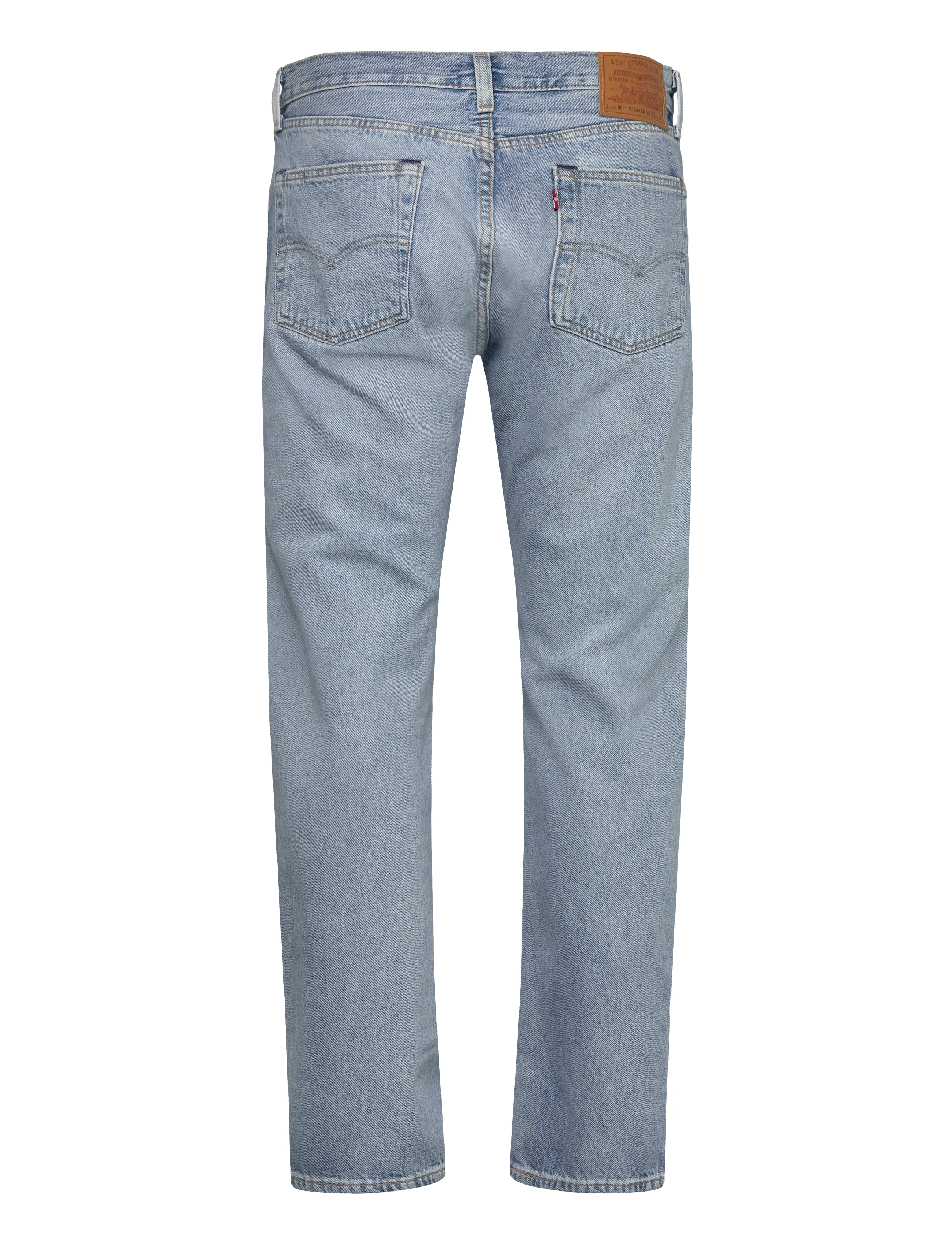 Levi's® - 501 RELAXED FOUR LEAVES - beinar gallabuxur - light indigo - worn in - 2