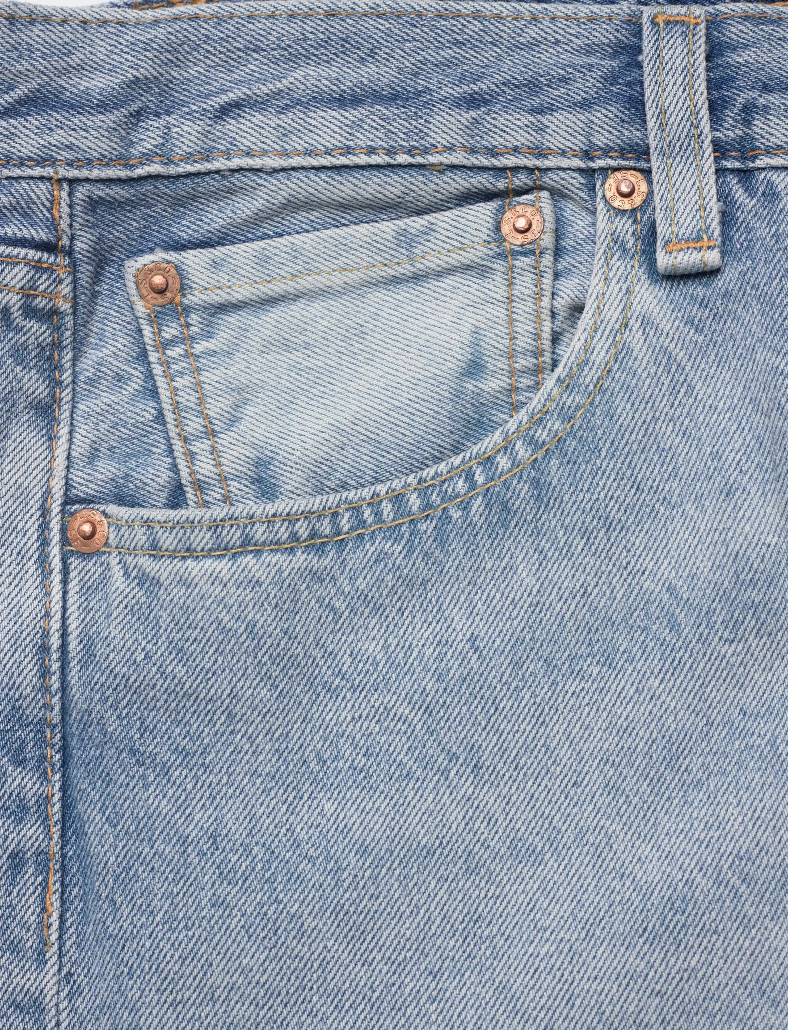 Levi's® - 501 RELAXED FOUR LEAVES - beinar gallabuxur - light indigo - worn in - 5