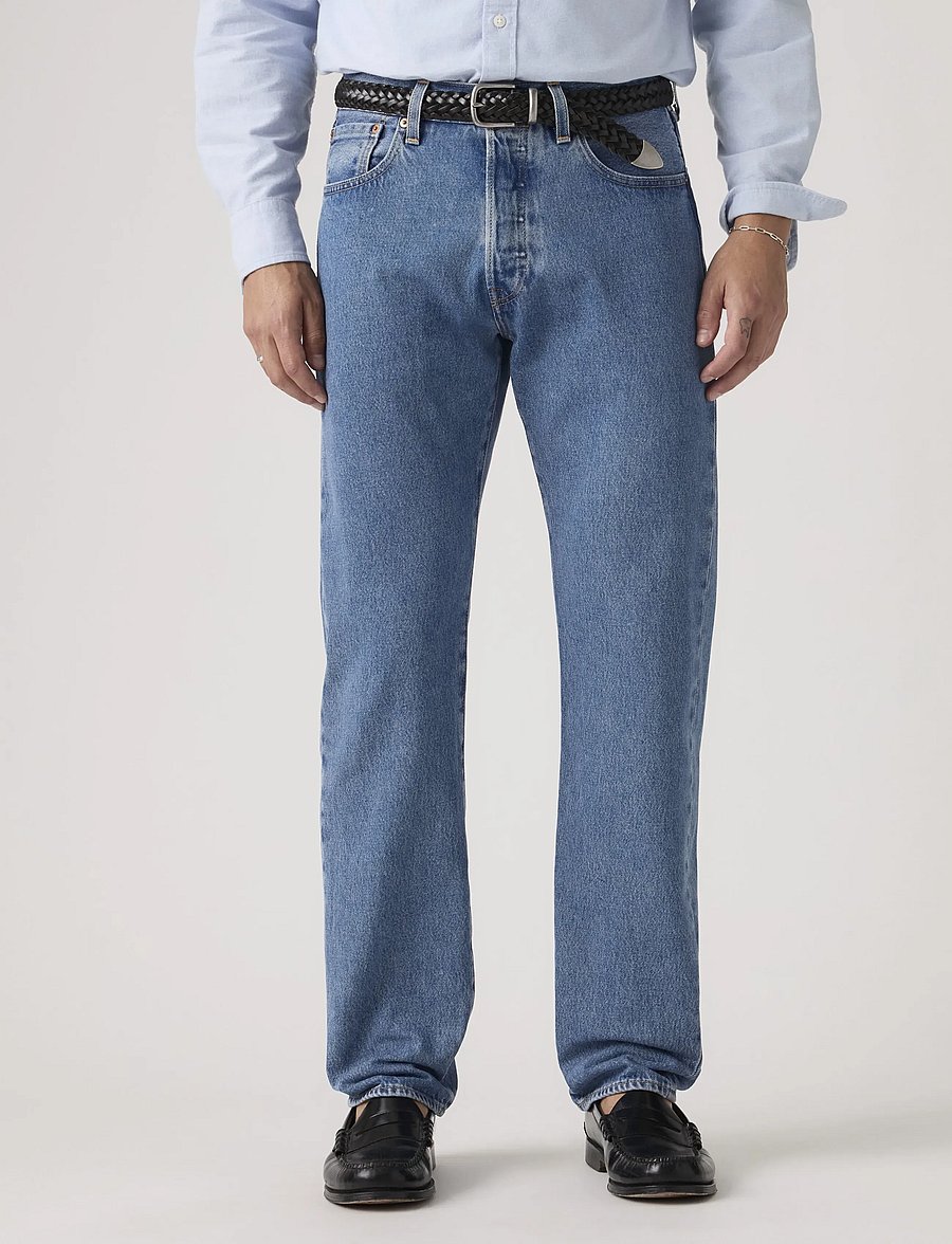 Levi's® - 501 RELAXED FREE DAY - regular jeans - dark indigo - worn in - 5