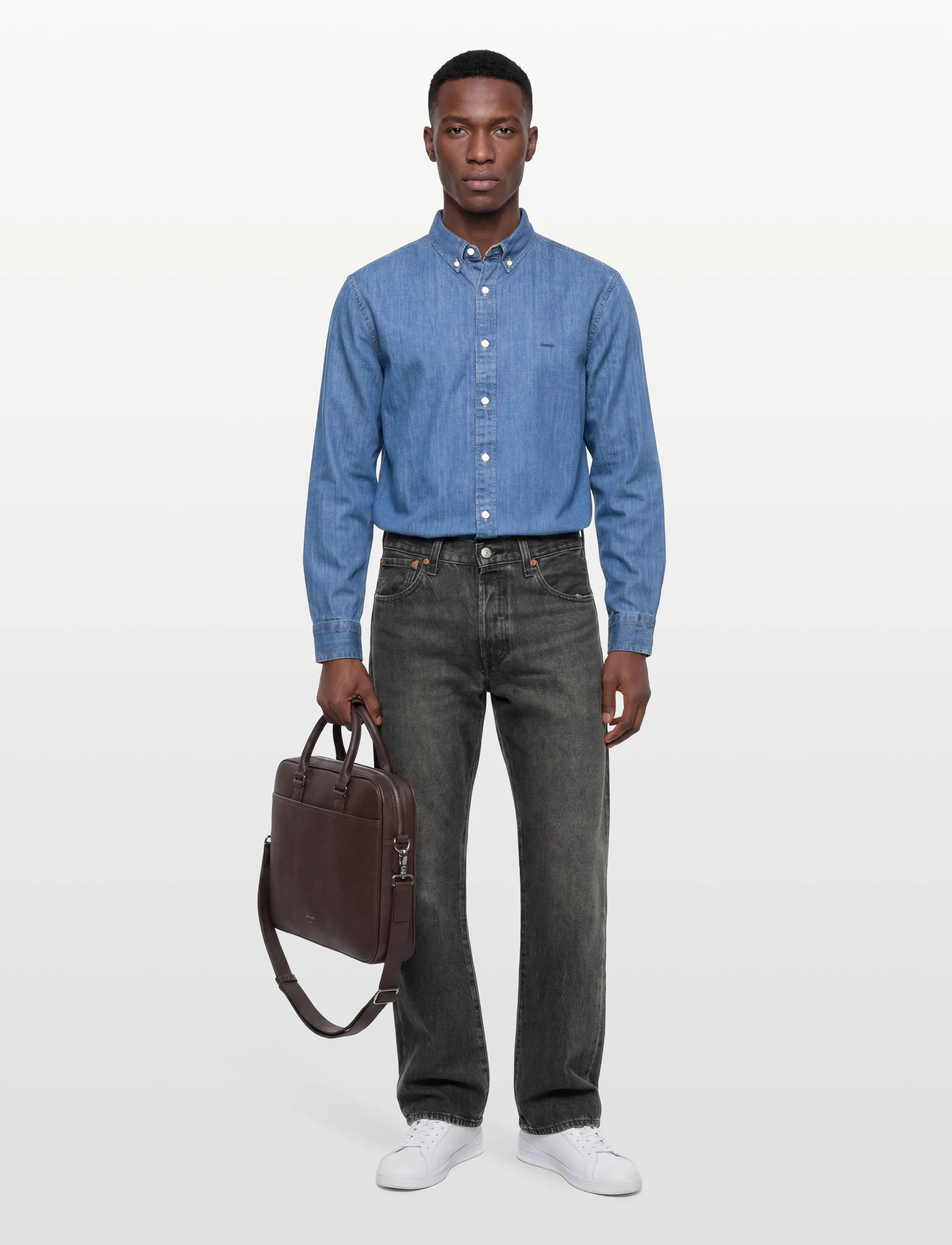 Levi's 501 Relaxed Grandpa Gave Me, 33 x 32, Black, Jeans > Almindelige, Herre