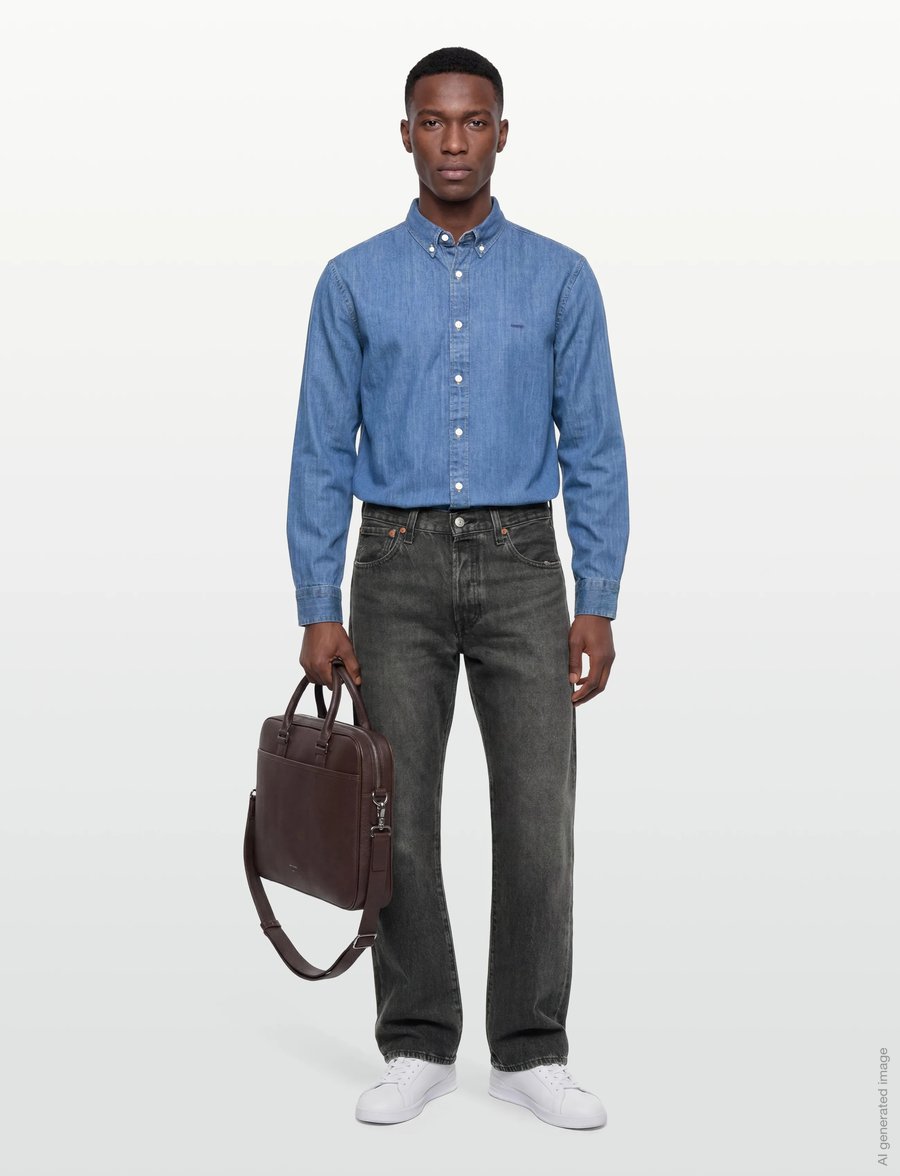 Levi's® - 501 RELAXED GRANDPA GAVE ME - regular jeans - blacks - 0