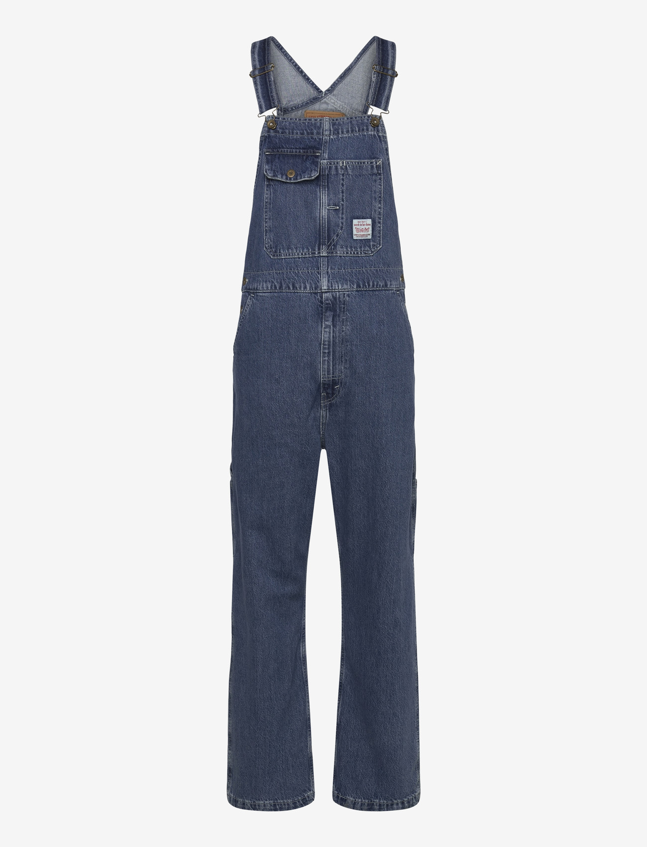 Levi's® - LOOSE OVERALLS GET INVOLVED OV - loose jeans - dark indigo - flat finish - 1