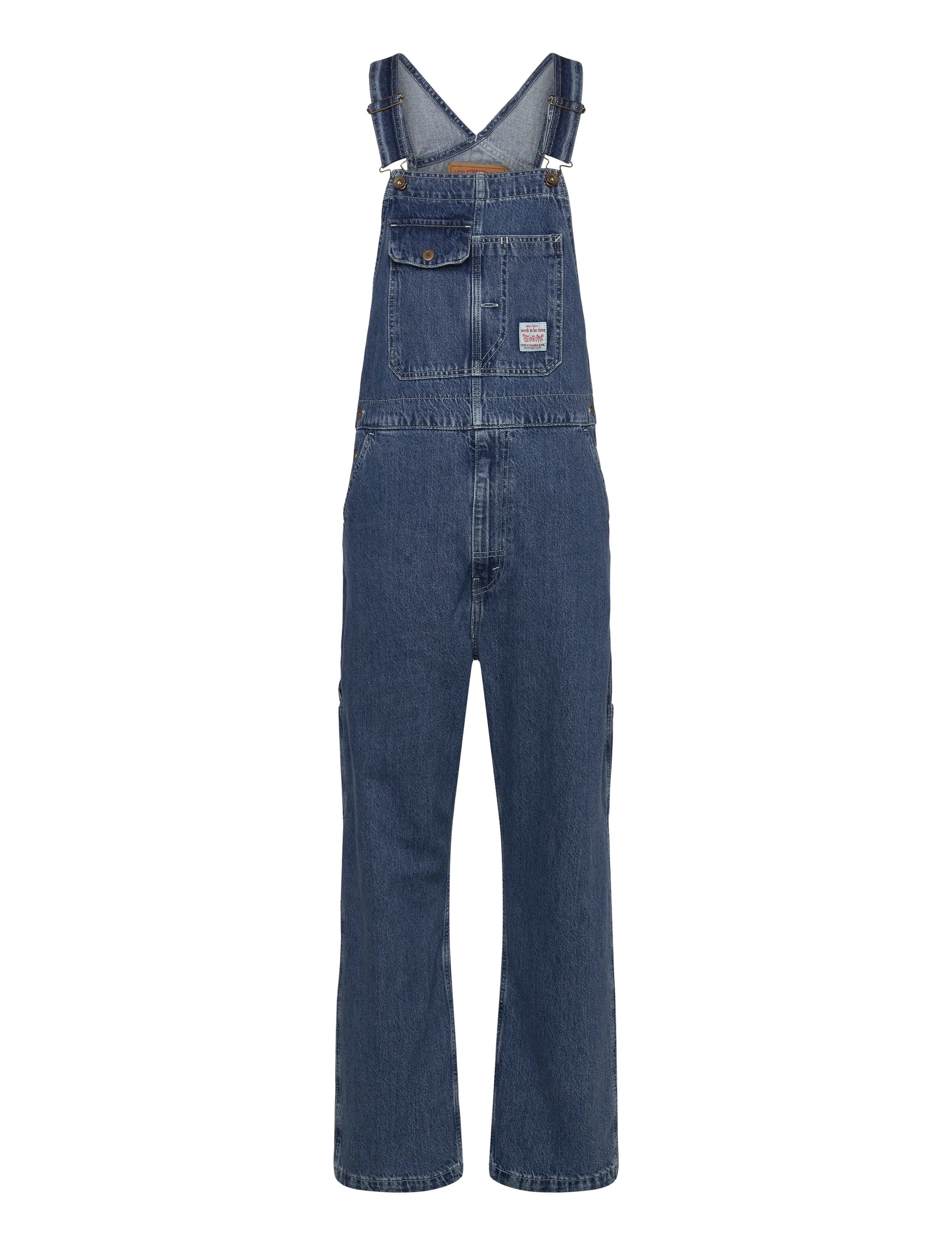 Levi's® LOOSE OVERALLS GET INVOLVED OV - Clothing - DARK INDIGO - FLAT FINISH / navy