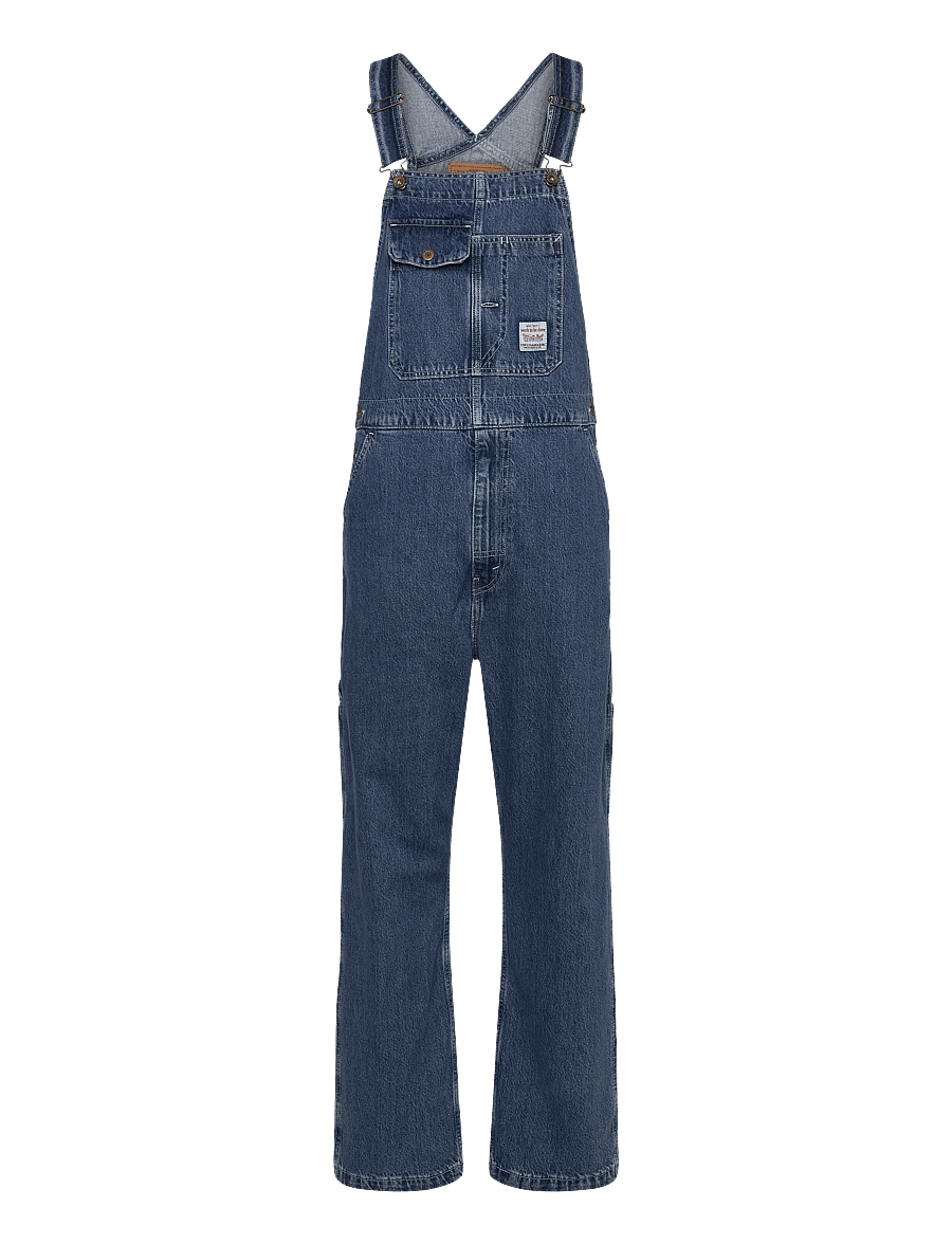 Levi's® - LOOSE OVERALLS GET INVOLVED OV - loose jeans - dark indigo - flat finish - 1