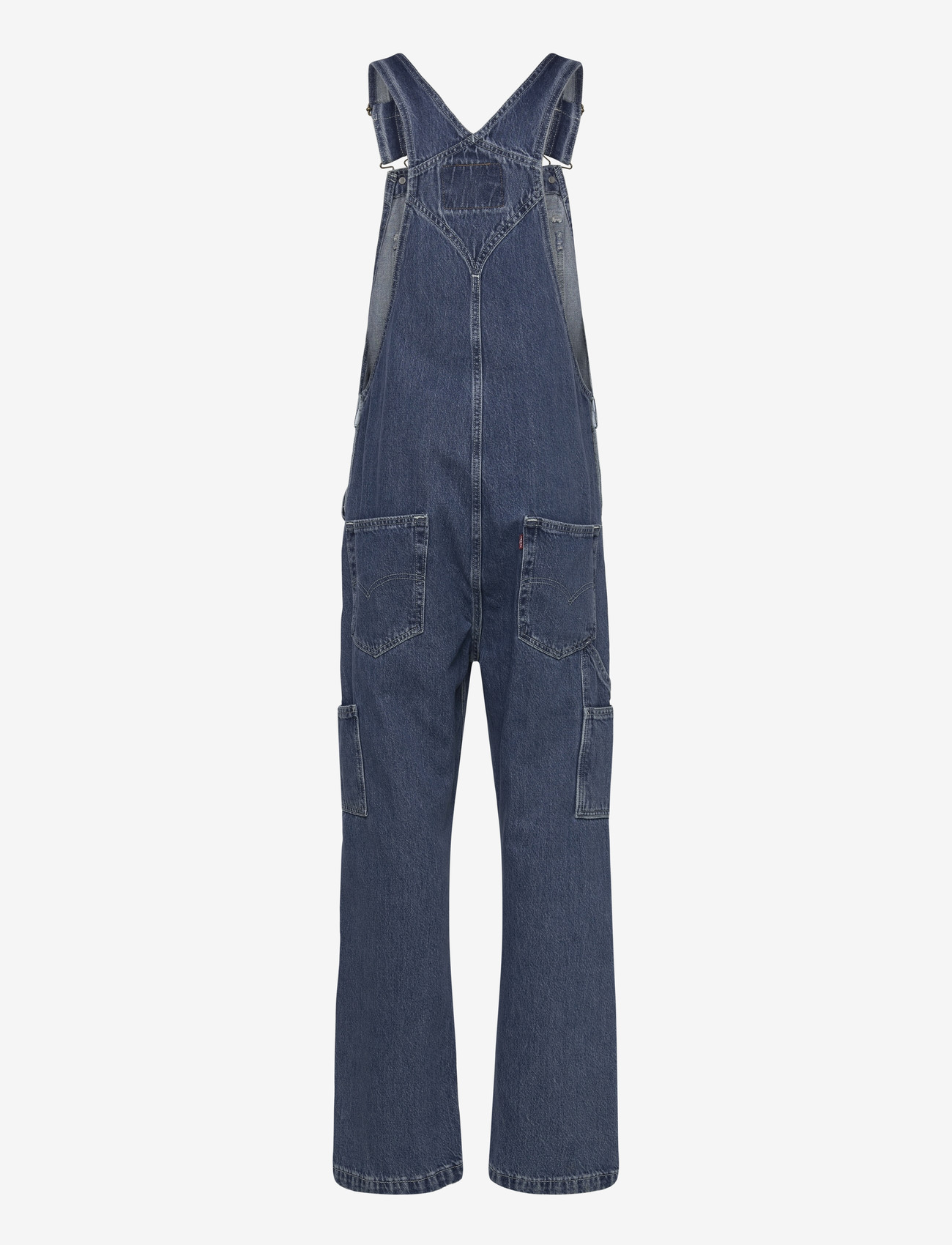 Levi's® - LOOSE OVERALLS GET INVOLVED OV - loose jeans - dark indigo - flat finish - 2