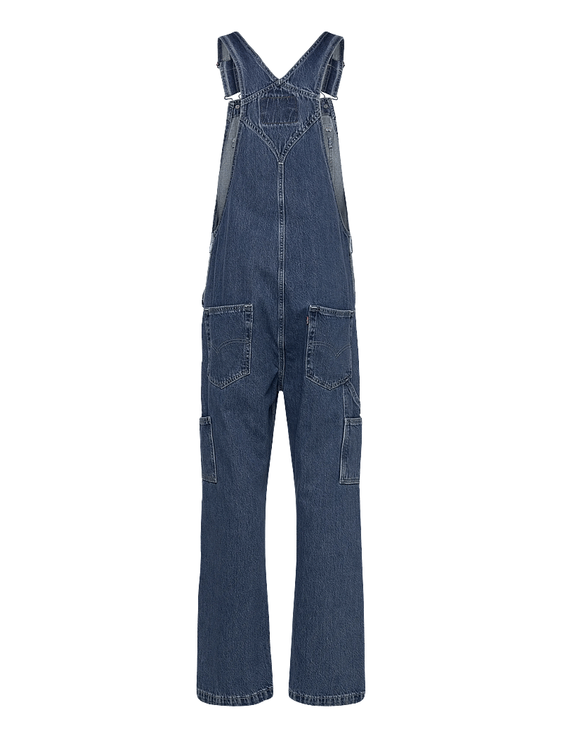 Levi's® - LOOSE OVERALLS GET INVOLVED OV - loose jeans - dark indigo - flat finish - 2