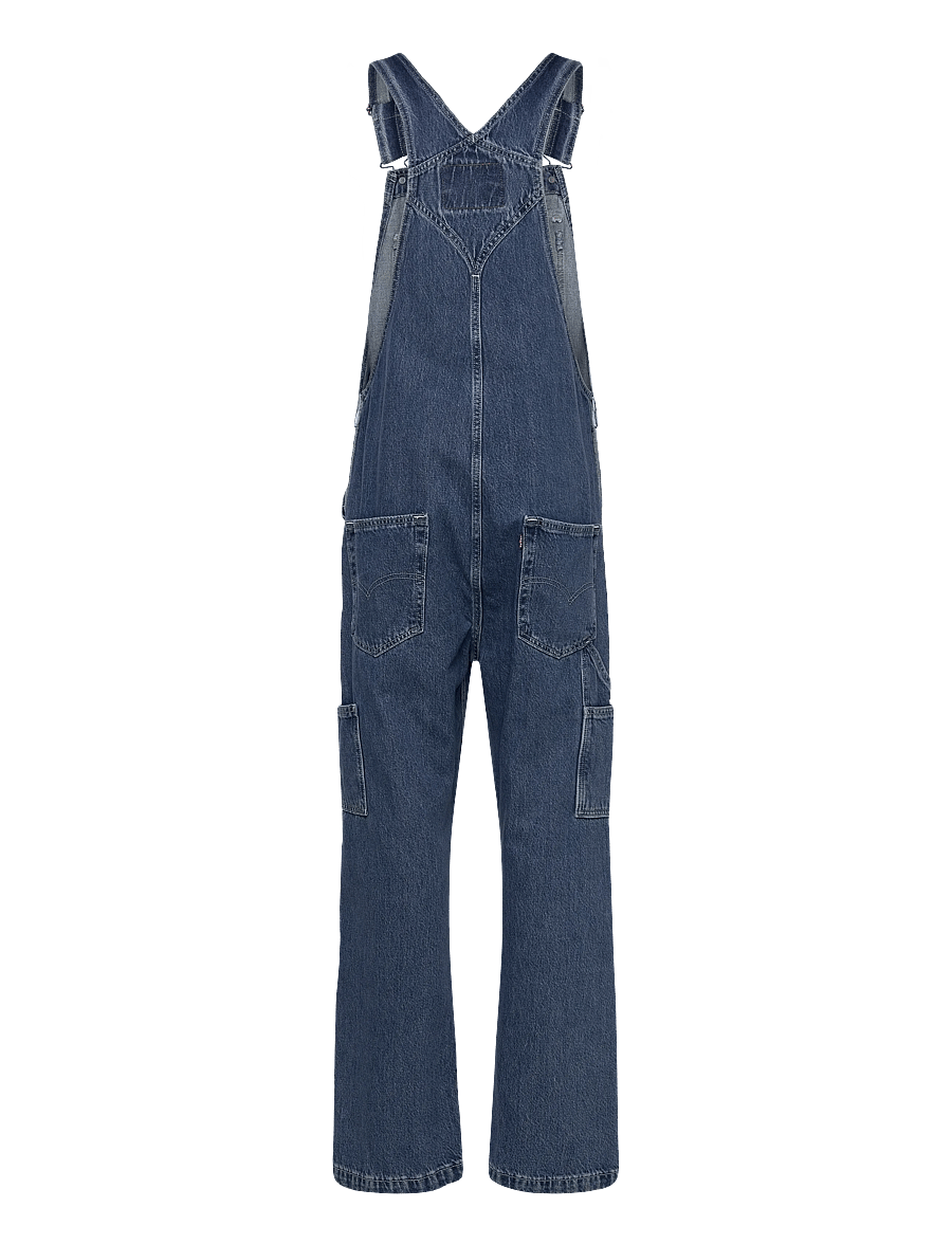 Levi's® - LOOSE OVERALLS GET INVOLVED OV - loose jeans - dark indigo - flat finish - 2