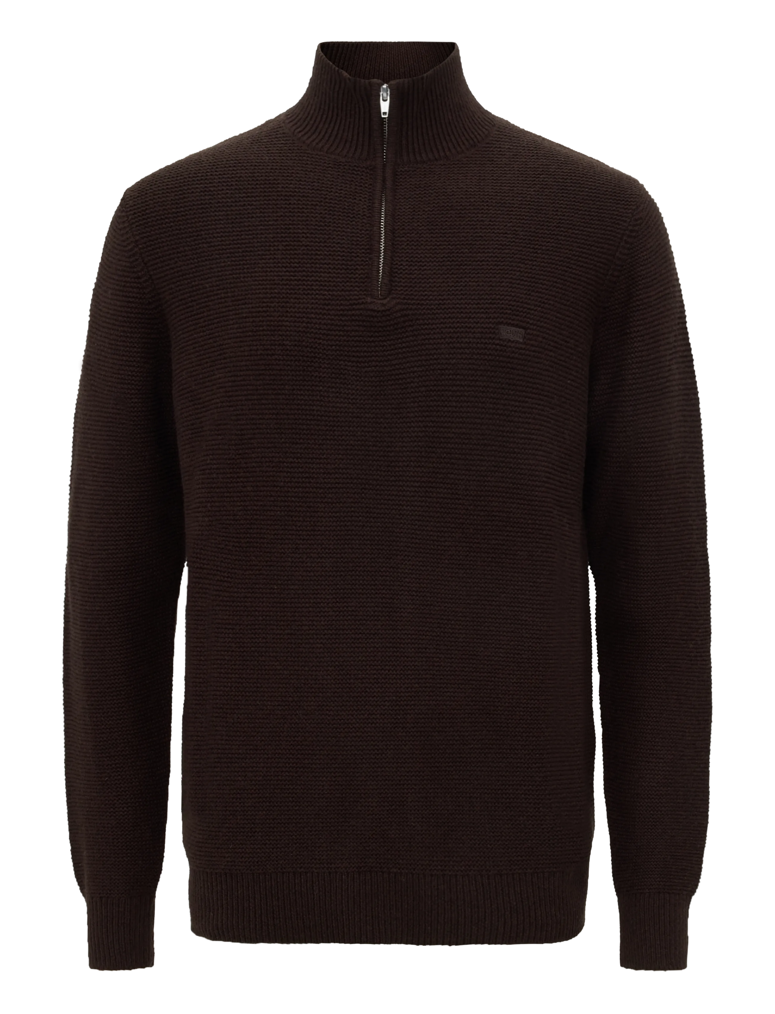 Levi's® HM QUARTER ZIP SWEATER HOT FUD - Kudumid - NEUTRALS / brown