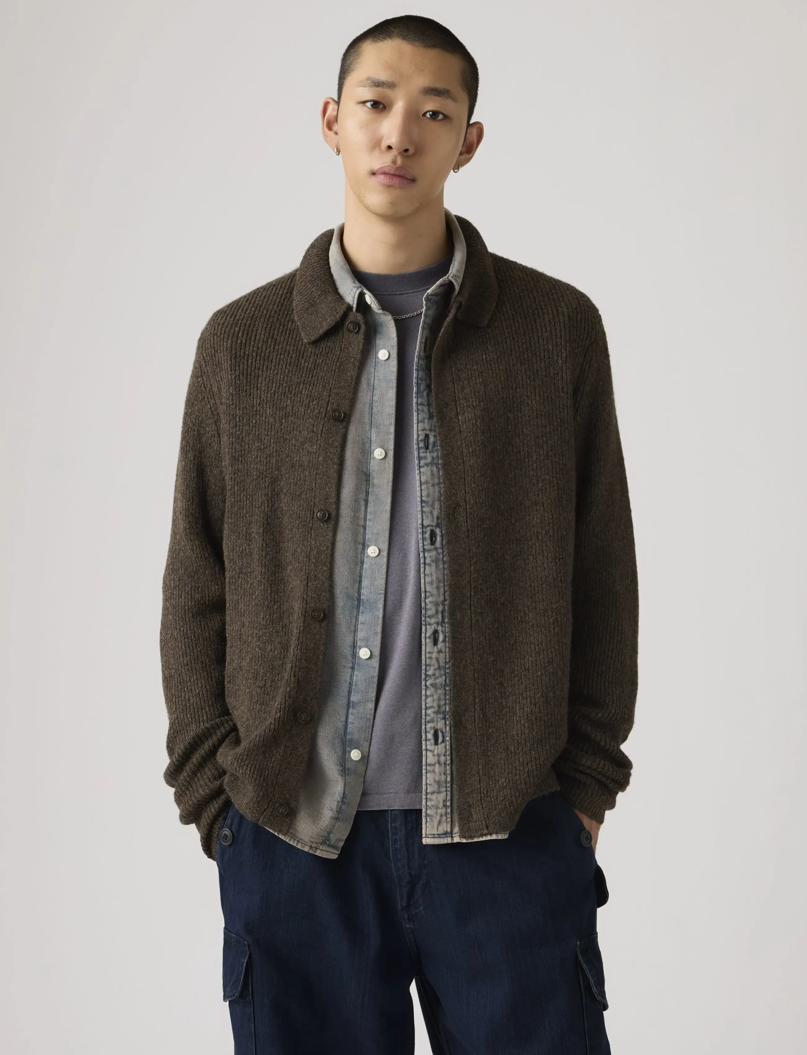 Levi's® - CATALINA CARDIGAN CHOCOLATE BR - achetez par style - neutrals - 5