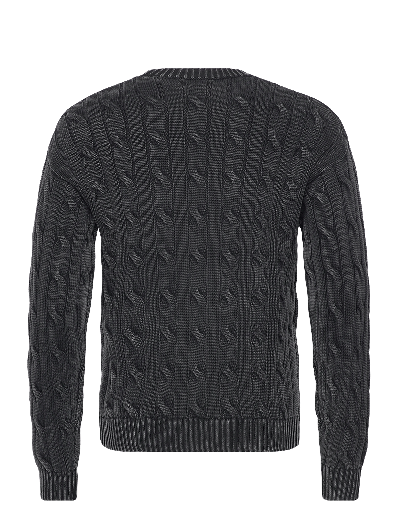 Levi's® - CARMEL CABLE CREW CABLE RIB 5G - okrągły dekolt - blacks - 2