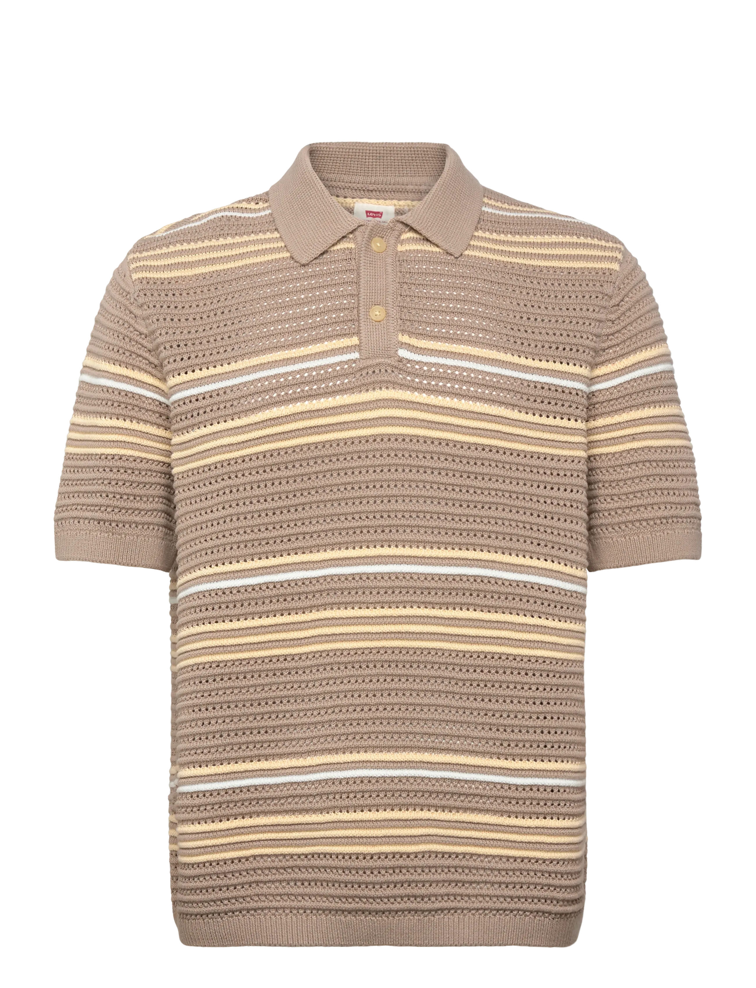 LEVI'S Laguna Pullover Polo Terrace St Braun - M - Herren