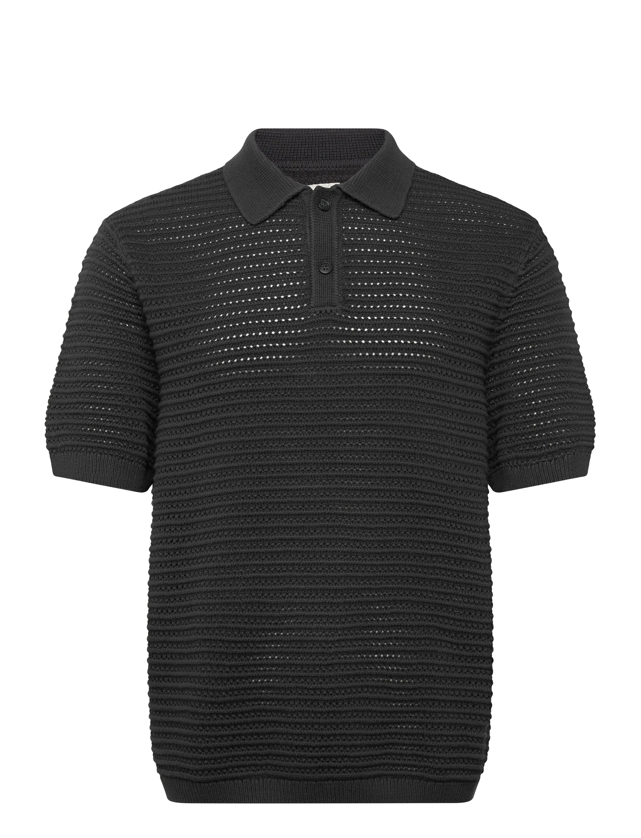 Levi's® LAGUNA SWEATER POLO DARK PHANT - Bekijk alles - BLACKS / black