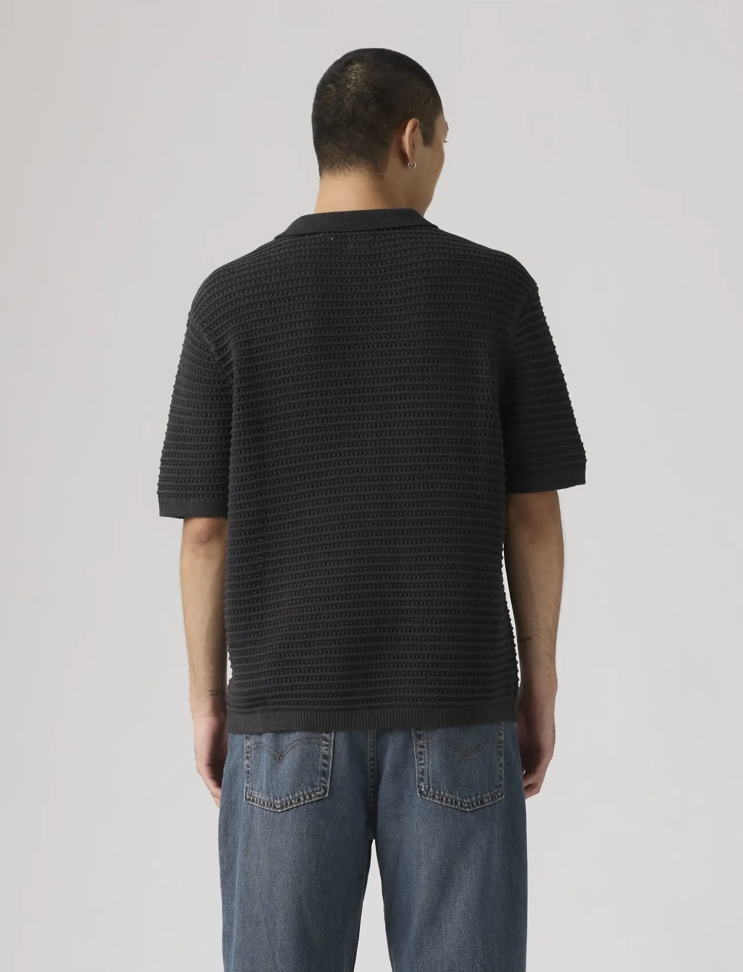 Levi's® - LAGUNA SWEATER POLO DARK PHANT - polostrik - blacks - 3