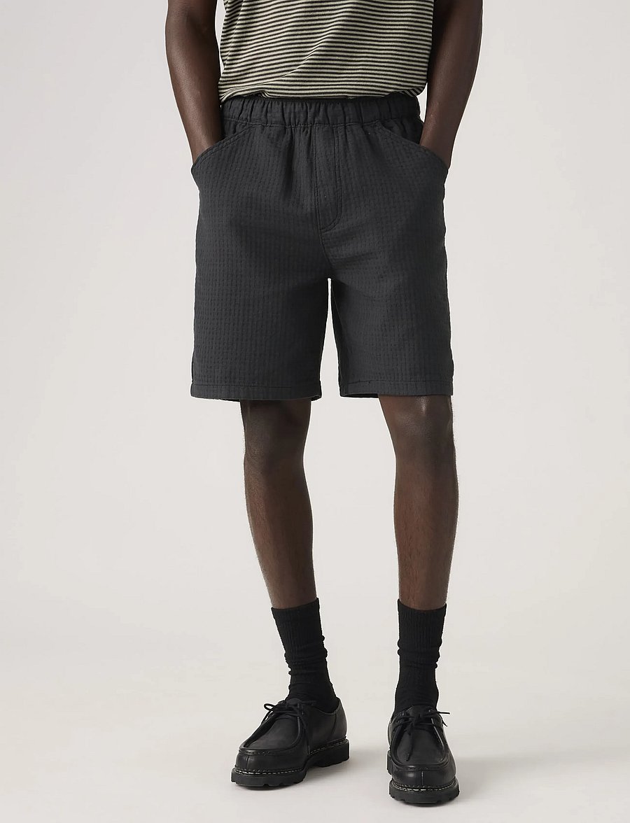Levi's® - PULLON WORK SHORT DARK PHANTOM - vabaaja lühikesed püksid - blacks - 5