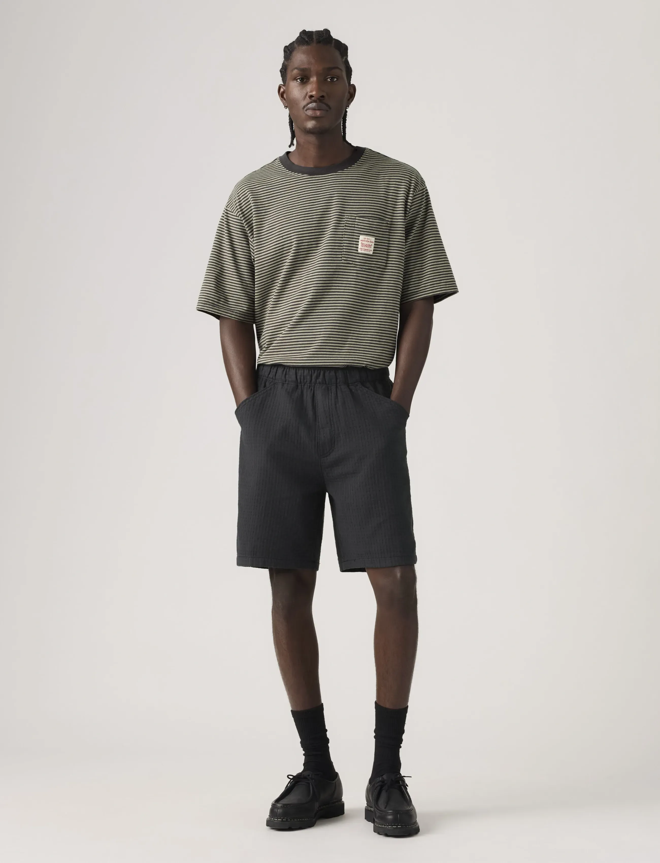 LEVIS ® Pullon Work Short Dark Phantom casual shorts herr – bild 5
