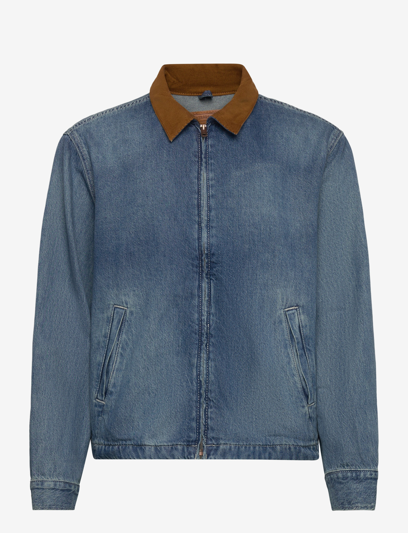 Levi's® - CASTRO FULL ZIP LIGHT IT UP T - forårsjakker - med indigo - worn in - 1