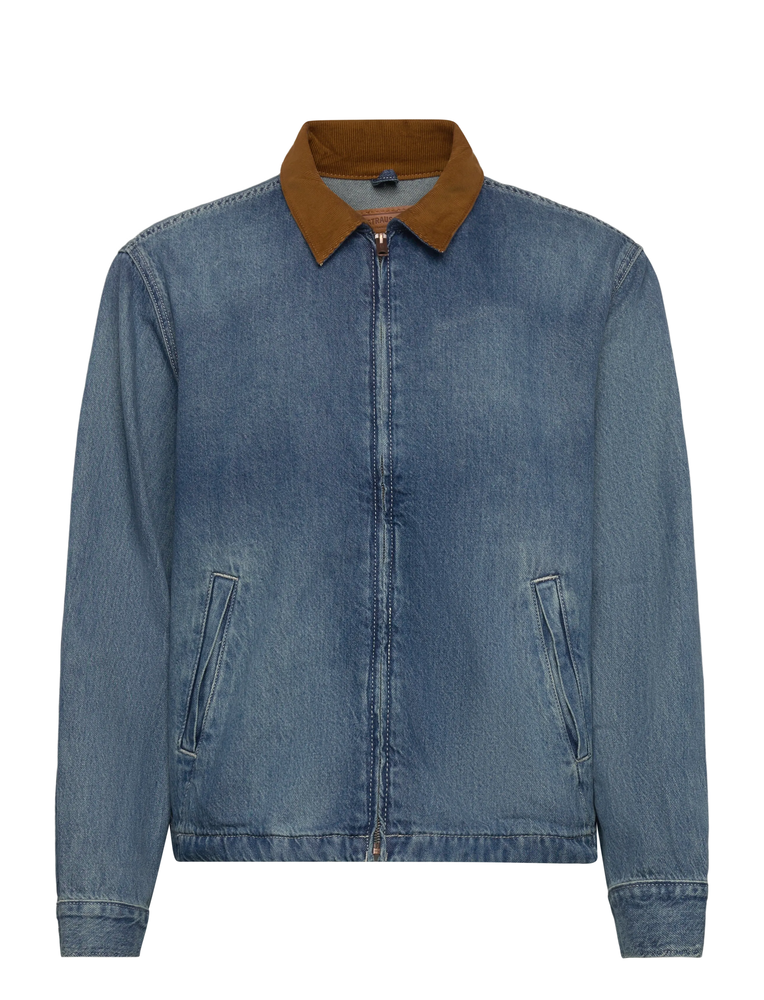 Levi's® CASTRO FULL ZIP LIGHT IT UP T - Levi's® - MED INDIGO - WORN IN / blue