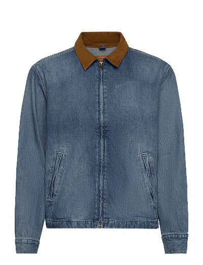 Levi's® CASTRO FULL ZIP LIGHT IT UP T - Levi's® - MED INDIGO - WORN IN / blue