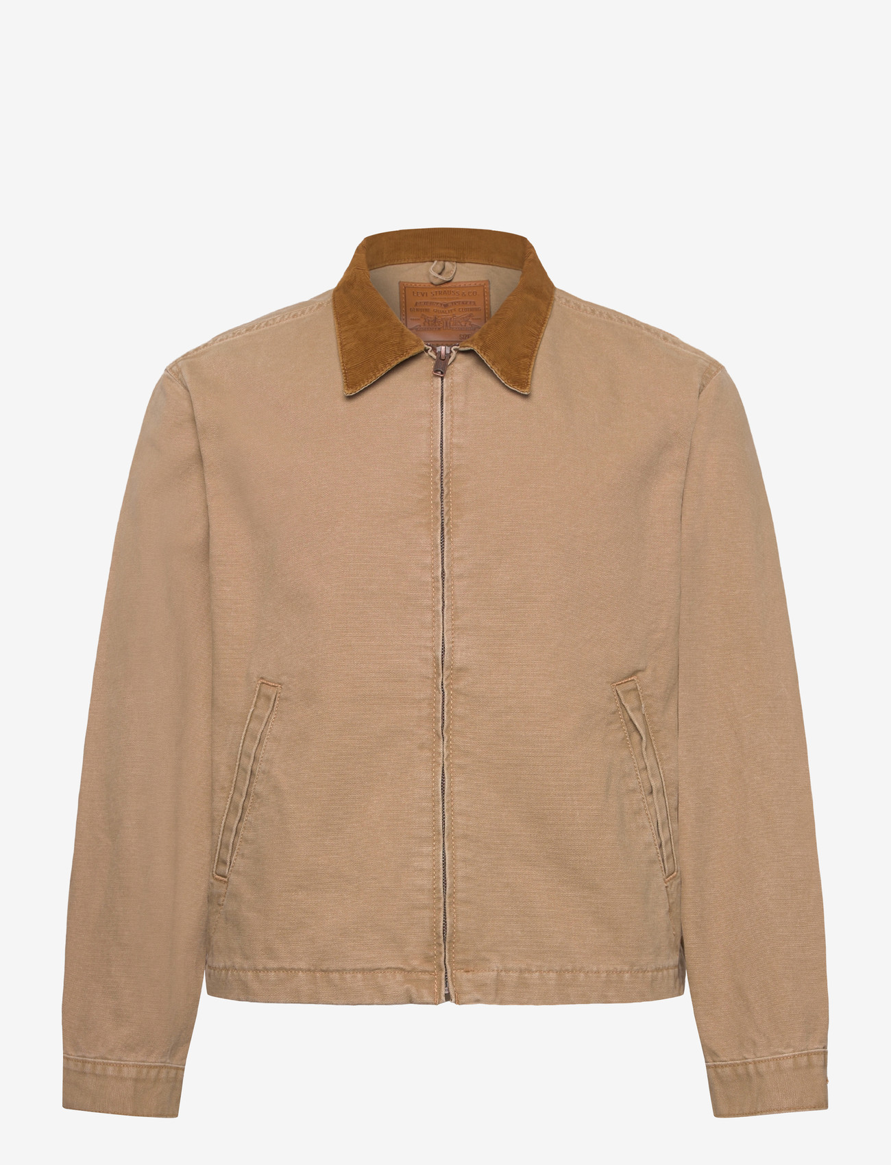 Levi's® - CASTRO FULL ZIP TIGERS EYE - kevadjoped - browns - 0