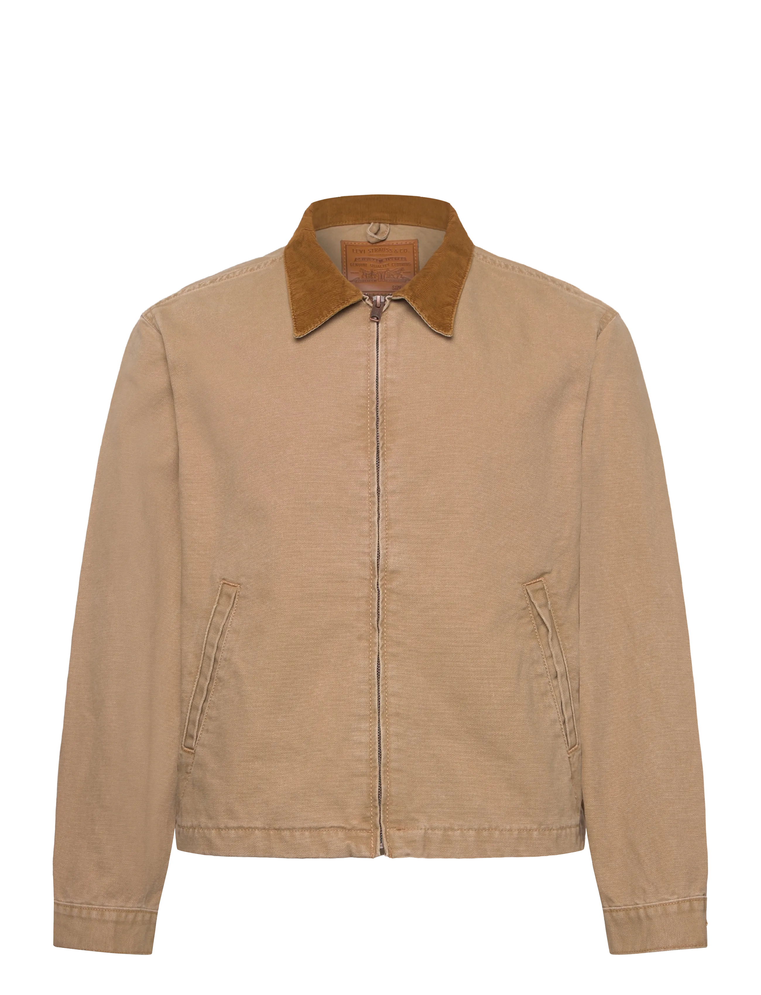 Levi's® CASTRO FULL ZIP TIGERS EYE - Levi's® - BROWNS / brown