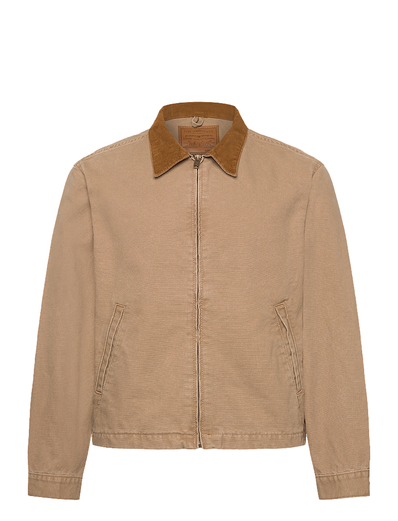 Levi's® - CASTRO FULL ZIP TIGERS EYE - kevadjoped - browns - 0